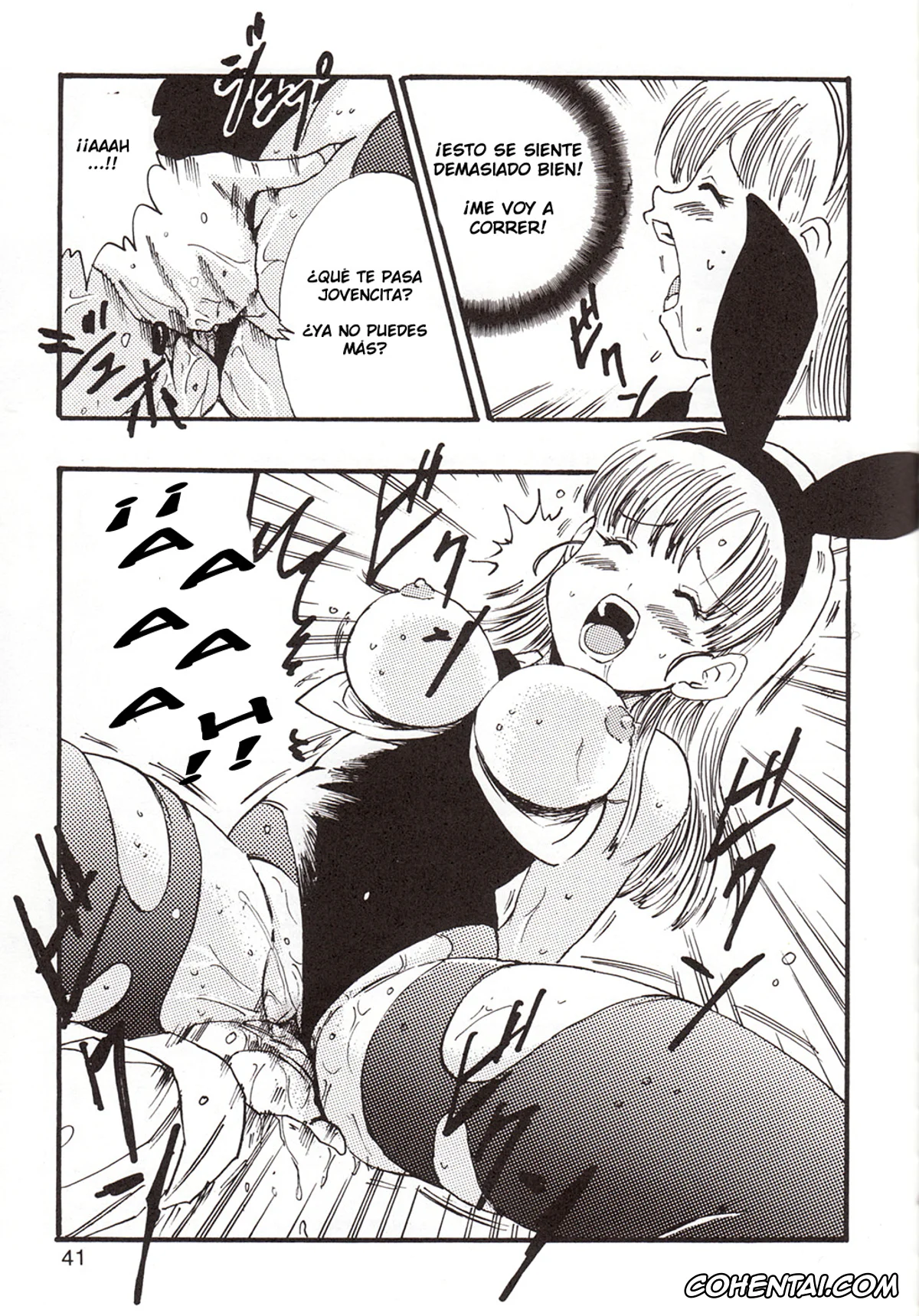Dragon Ball porno, Bulma Briefs porno, Master Roshi porno, Oolong porno, Son Goku porno, Dragon Ball EB 1 – Episode of Bulma (Dragon Ball), pagina 41