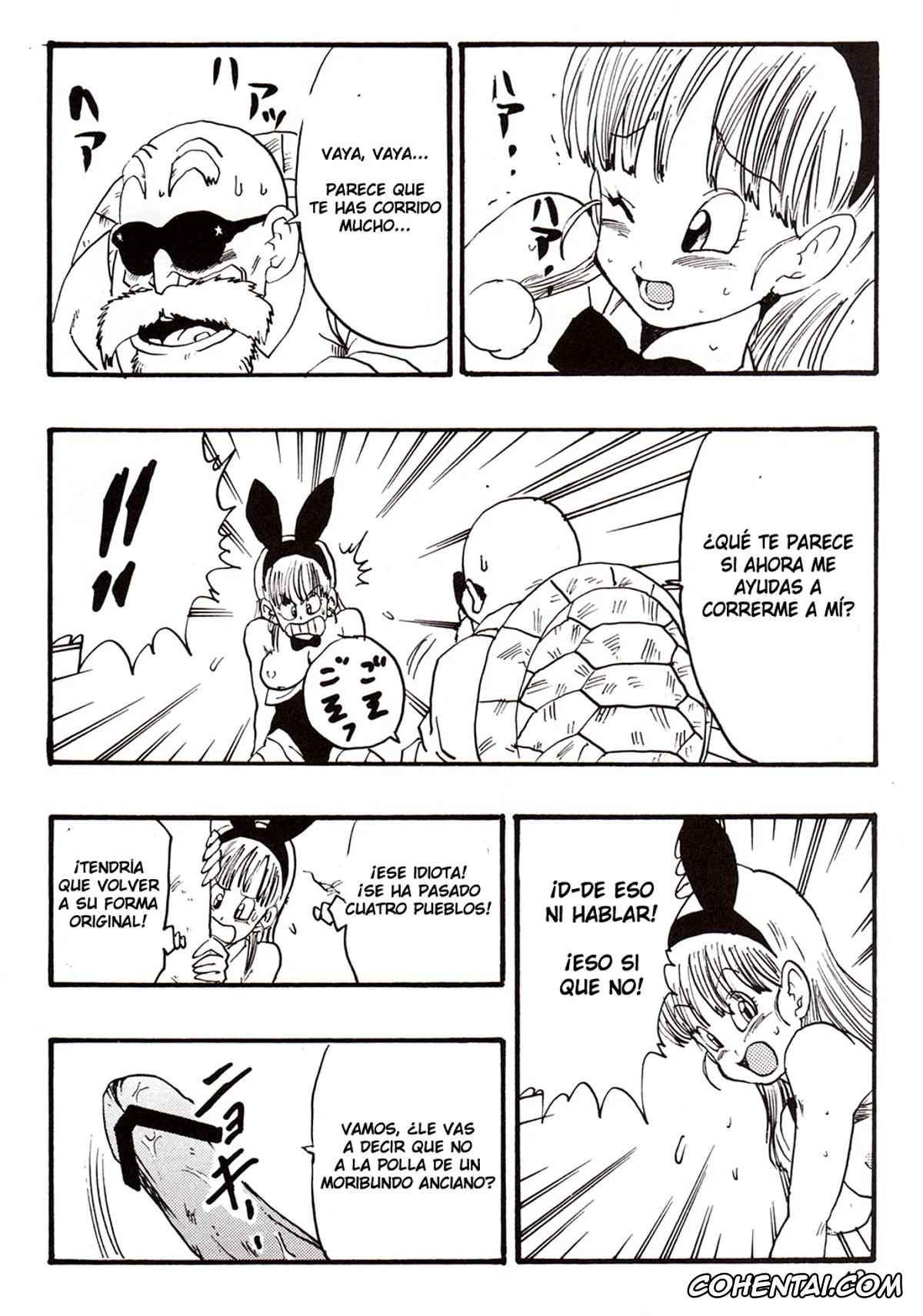Dragon Ball hentai, Bulma Briefs hentai, Master Roshi hentai, Oolong hentai, Son Goku hentai, Dragon Ball EB 1 – Episode of Bulma (Dragon Ball), pagina 42