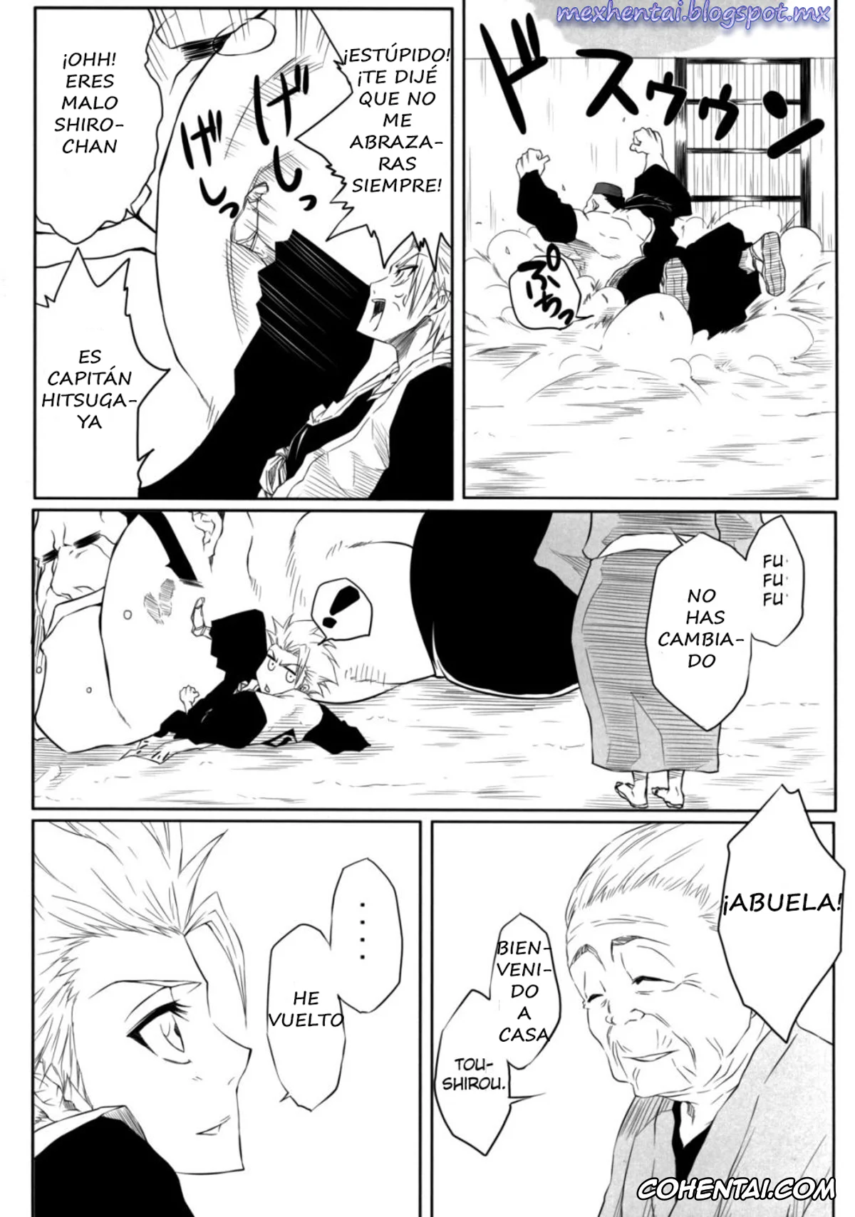 Bleach hentai, Rangiku Matsumoto hentai, Toushirou Hitsugaya hentai, Ban (Bleach), pagina 3