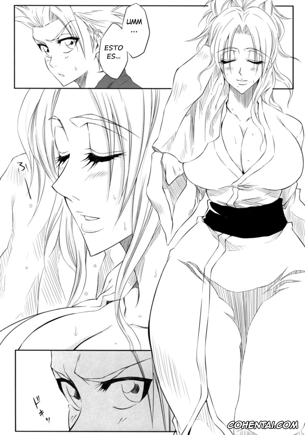 Bleach xxx, Rangiku Matsumoto xxx, Toushirou Hitsugaya xxx, Ban (Bleach), pagina 10