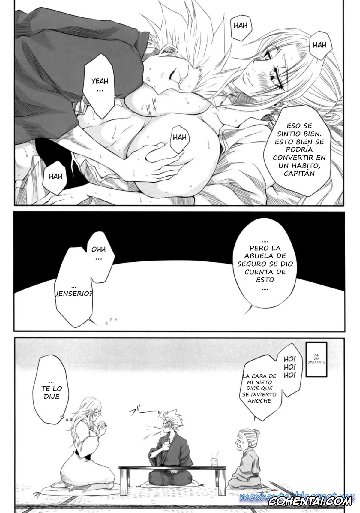 Bleach porno, Rangiku Matsumoto porno, Toushirou Hitsugaya porno, Ban (Bleach), pagina 23