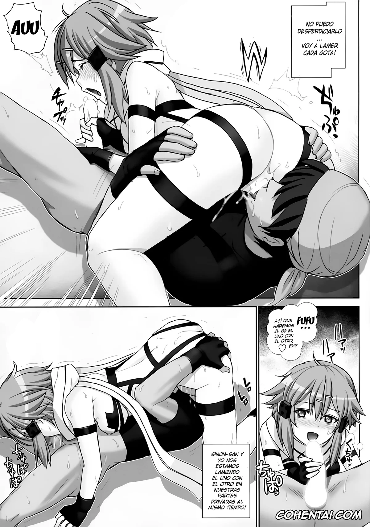 Sword Art Online porno, Shino Asada | Sinon porno, Koshurasete! Shinon-san (Sword Art Online), pagina 8