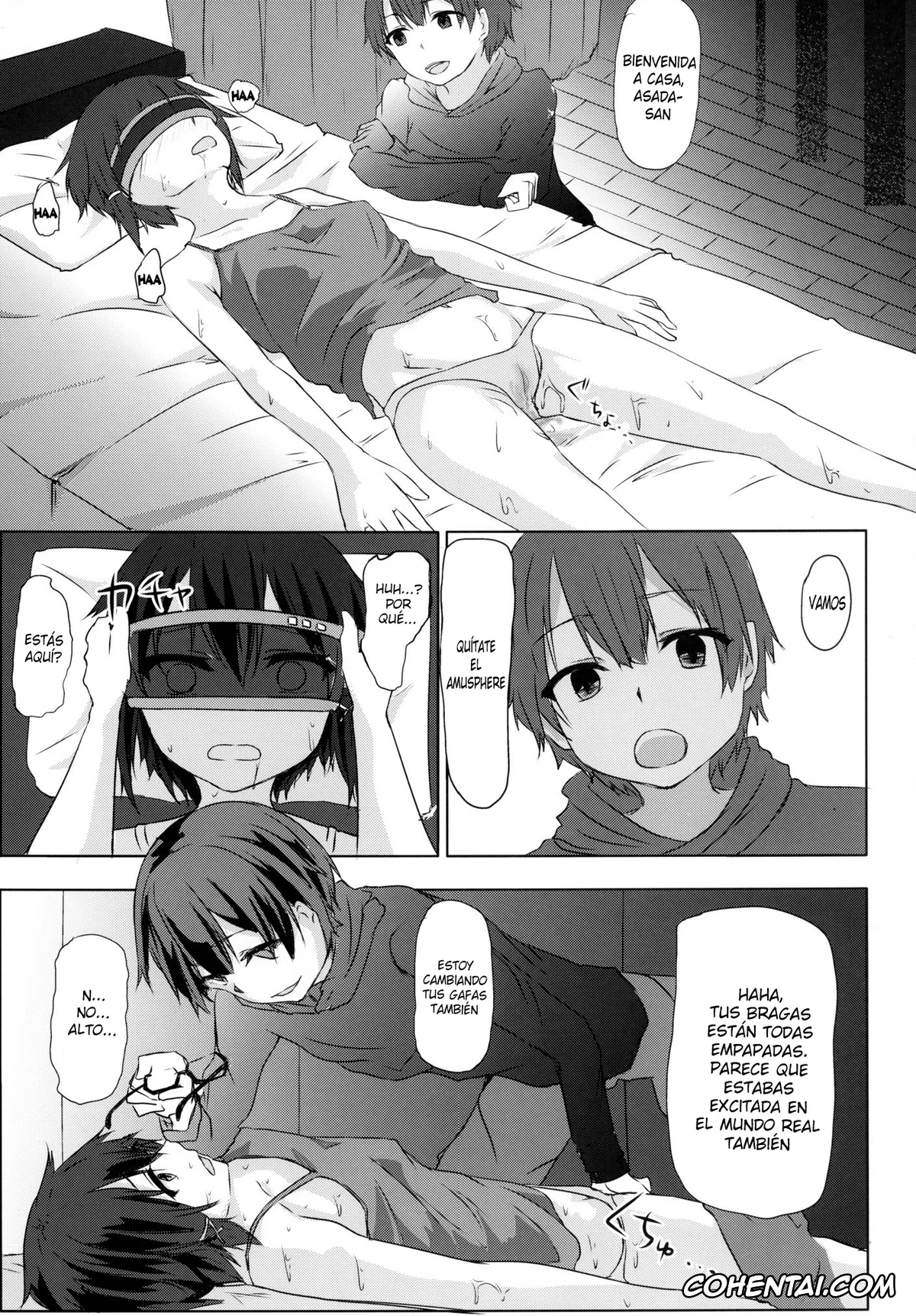 Sword Art Online xxx, Shino Asada | Sinon xxx, Asada-san ASADA-SAN (Sword Art Online), pagina 16