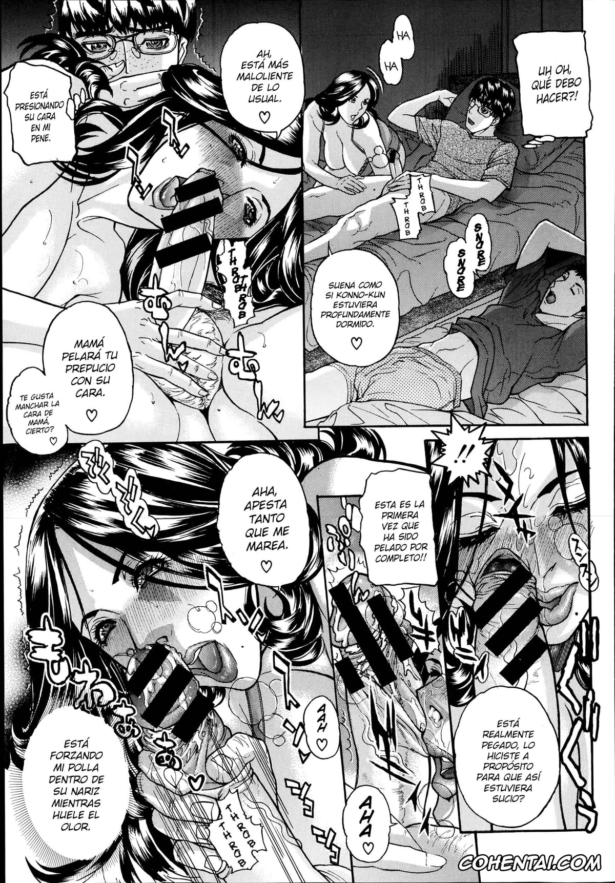 Revistas hentai, COMIC Shingeki hentai, Musuko no Tomodachinko (COMIC Shingeki 2014-09), pagina 9