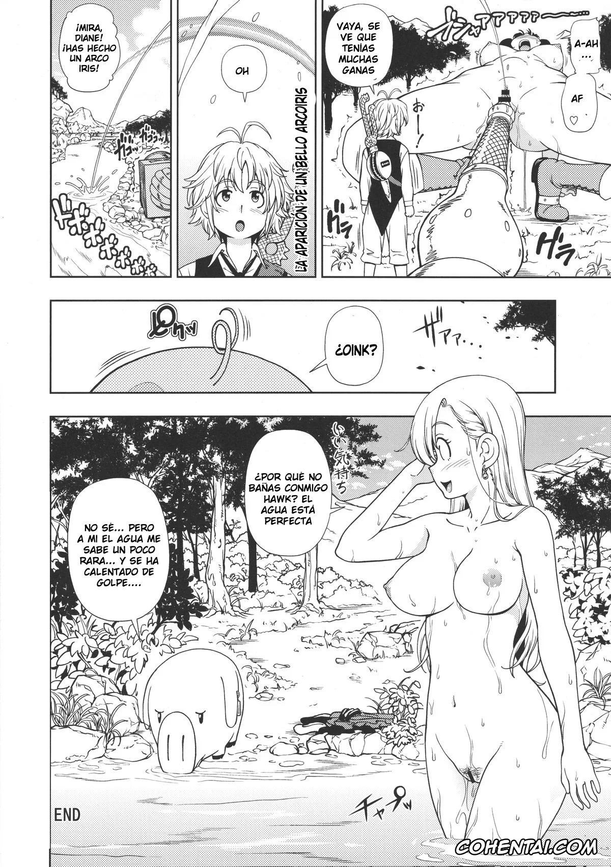 Nanatsu No Taizai | The Seven Deadly Sins xxx, Diane xxx, Elizabeth Liones xxx, Meliodas xxx, Serpent no Keihanzai (Nanatsu no Taizai), pagina 4