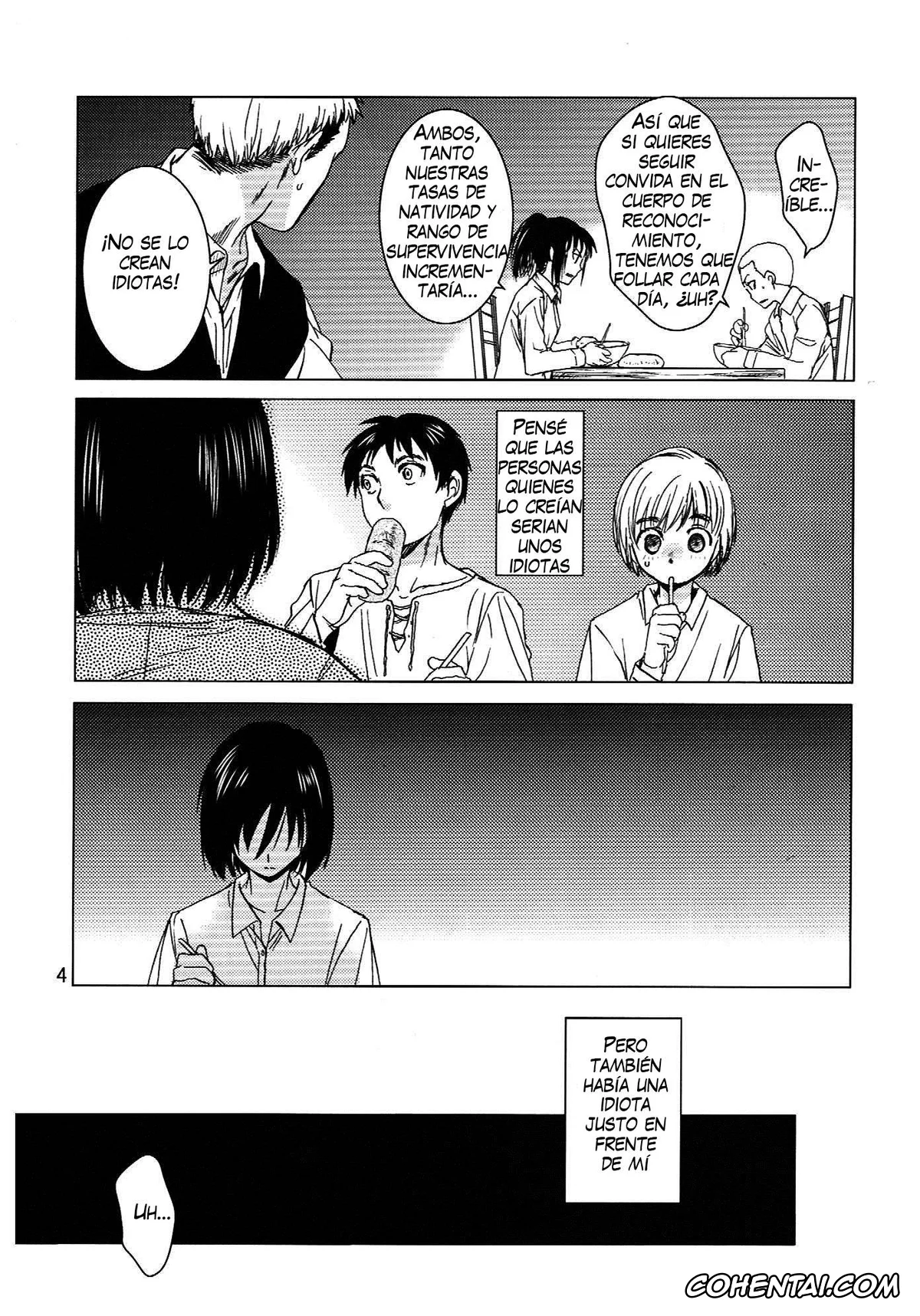 Shingeki No Kyojin | Attack On Titan hentai, Eren Jaeger hentai, Mikasa Ackerman hentai, Ere Mika (Shingeki no Kyojin), pagina 3