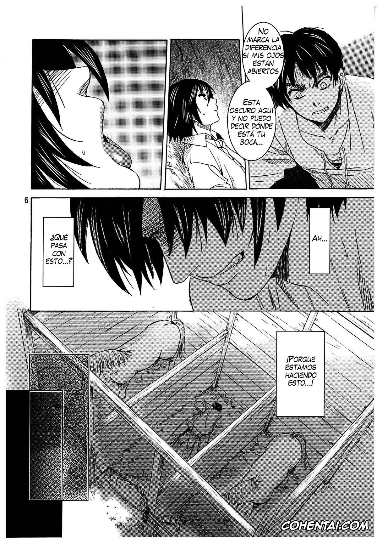Shingeki No Kyojin | Attack On Titan porno, Eren Jaeger porno, Mikasa Ackerman porno, Ere Mika (Shingeki no Kyojin), pagina 5