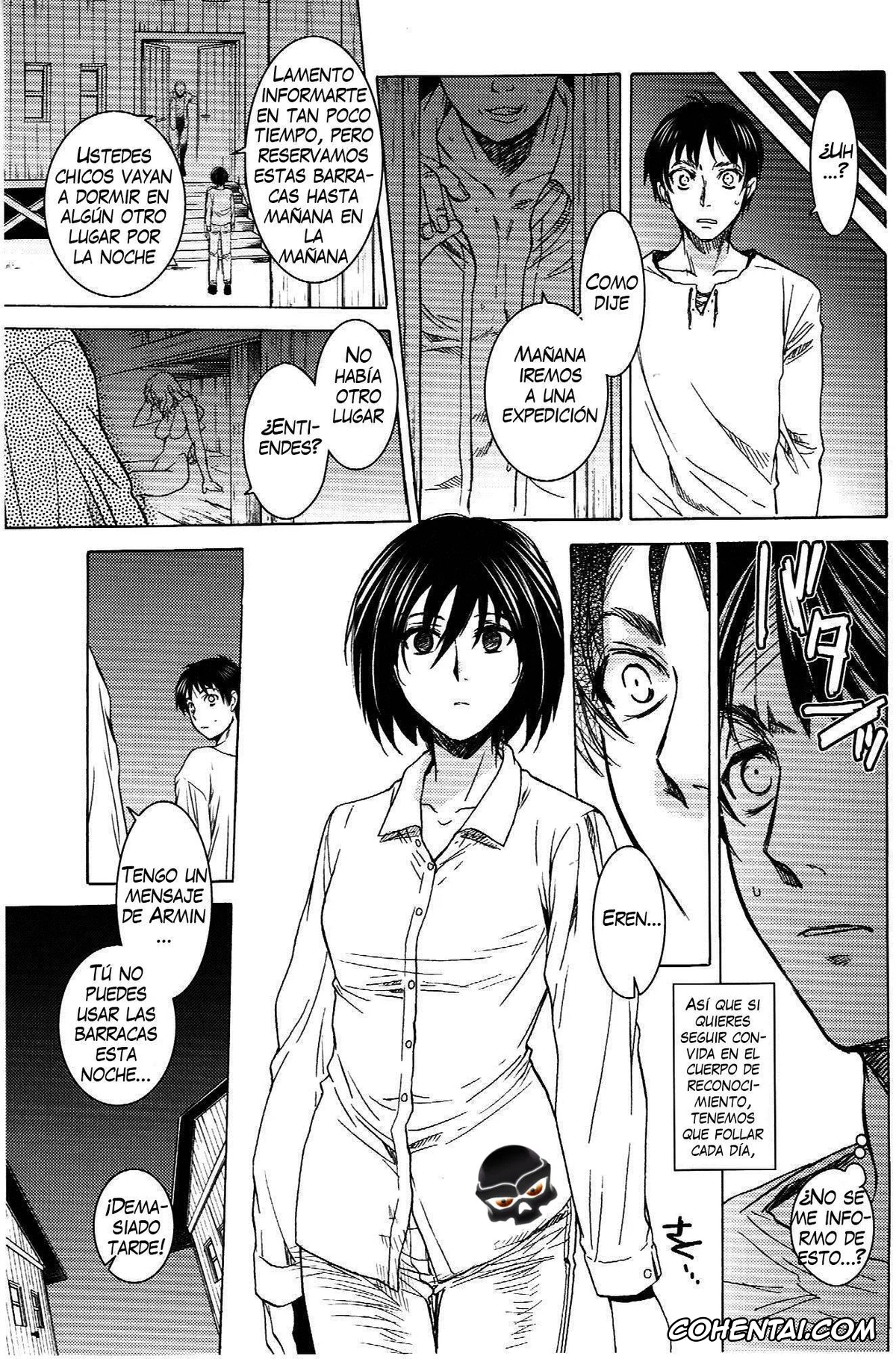 Shingeki No Kyojin | Attack On Titan hentai, Eren Jaeger hentai, Mikasa Ackerman hentai, Ere Mika (Shingeki no Kyojin), pagina 6