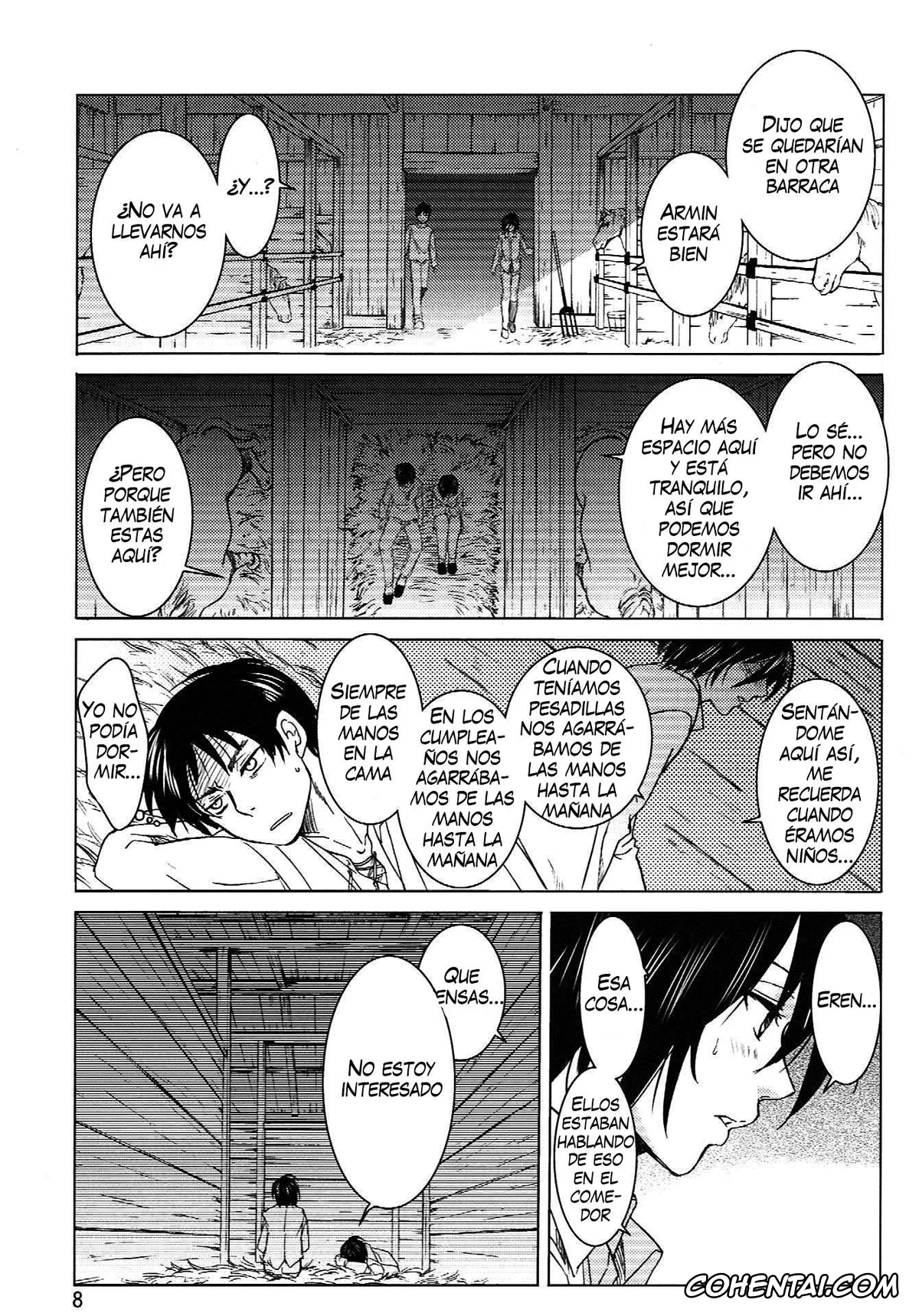 Shingeki No Kyojin | Attack On Titan xxx, Eren Jaeger xxx, Mikasa Ackerman xxx, Ere Mika (Shingeki no Kyojin), pagina 7