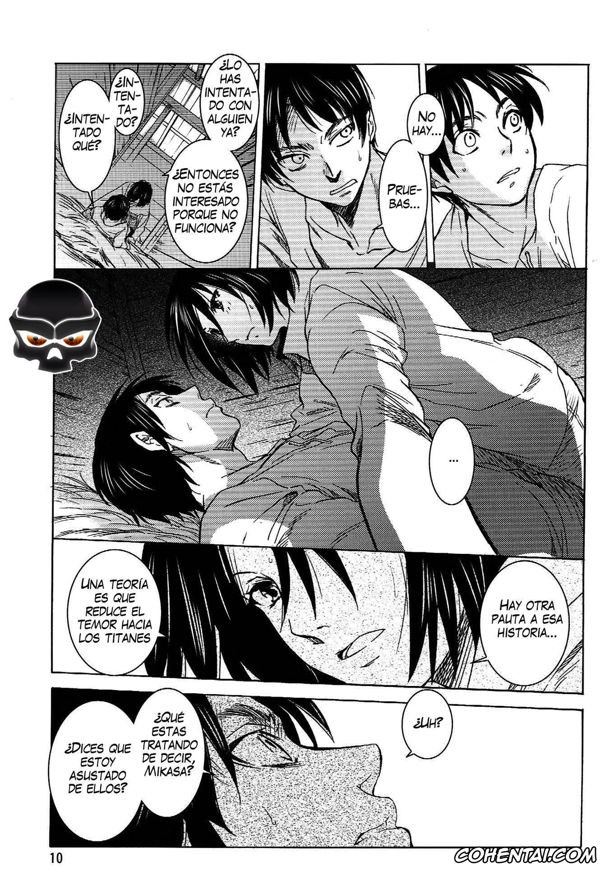 Shingeki No Kyojin | Attack On Titan hentai, Eren Jaeger hentai, Mikasa Ackerman hentai, Ere Mika (Shingeki no Kyojin), pagina 9