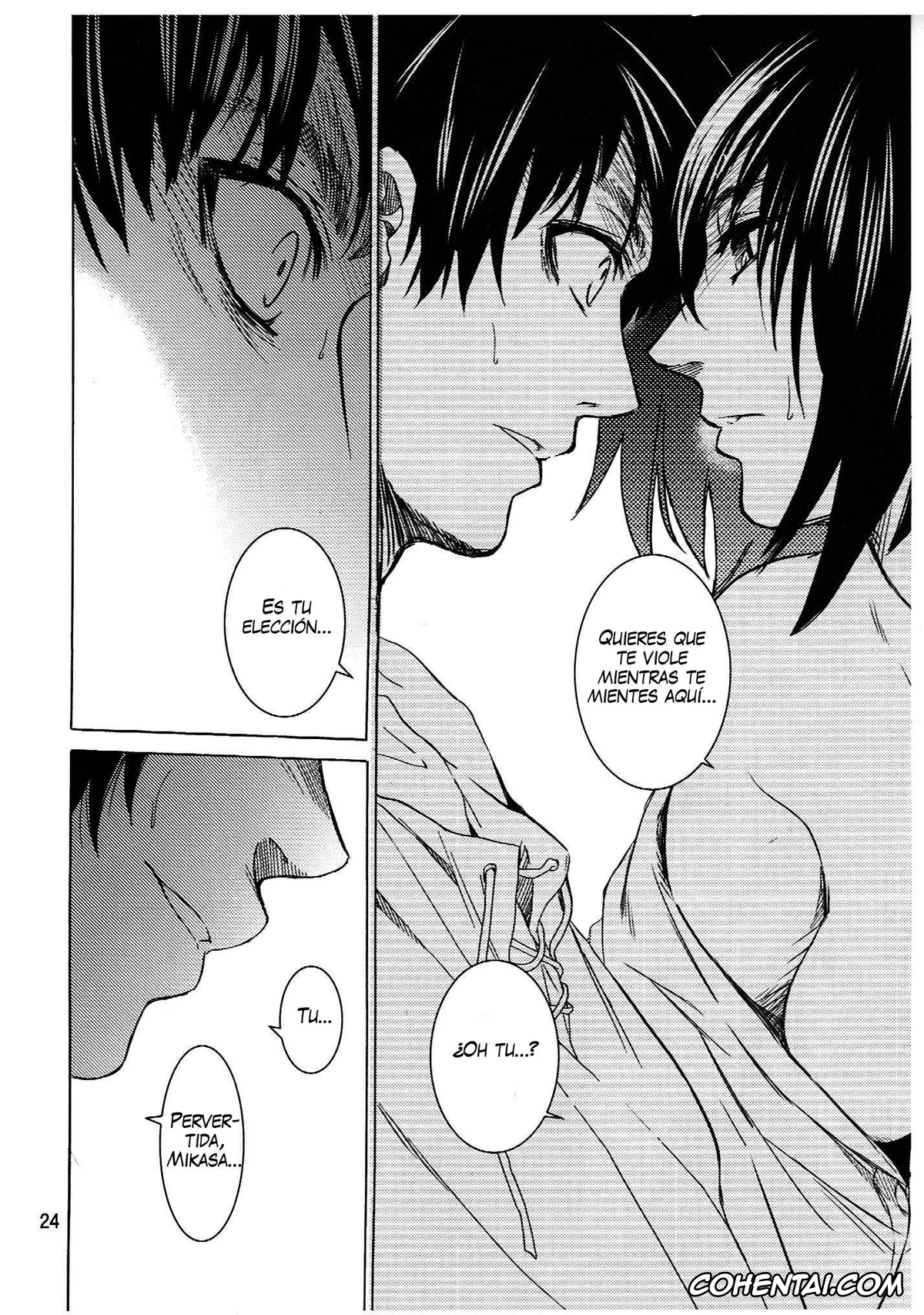 Shingeki No Kyojin | Attack On Titan porno, Eren Jaeger porno, Mikasa Ackerman porno, Ere Mika (Shingeki no Kyojin), pagina 23