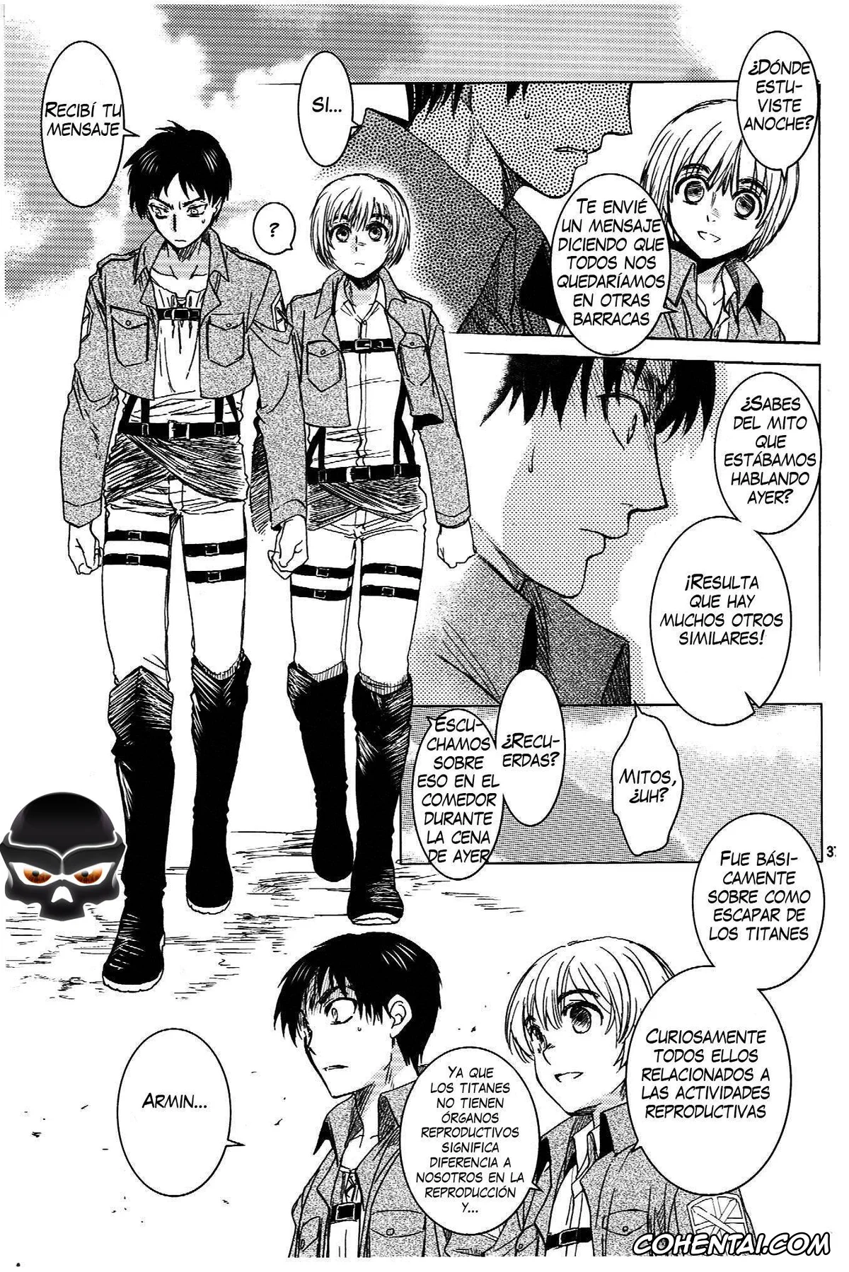 Shingeki No Kyojin | Attack On Titan hentai, Eren Jaeger hentai, Mikasa Ackerman hentai, Ere Mika (Shingeki no Kyojin), pagina 36