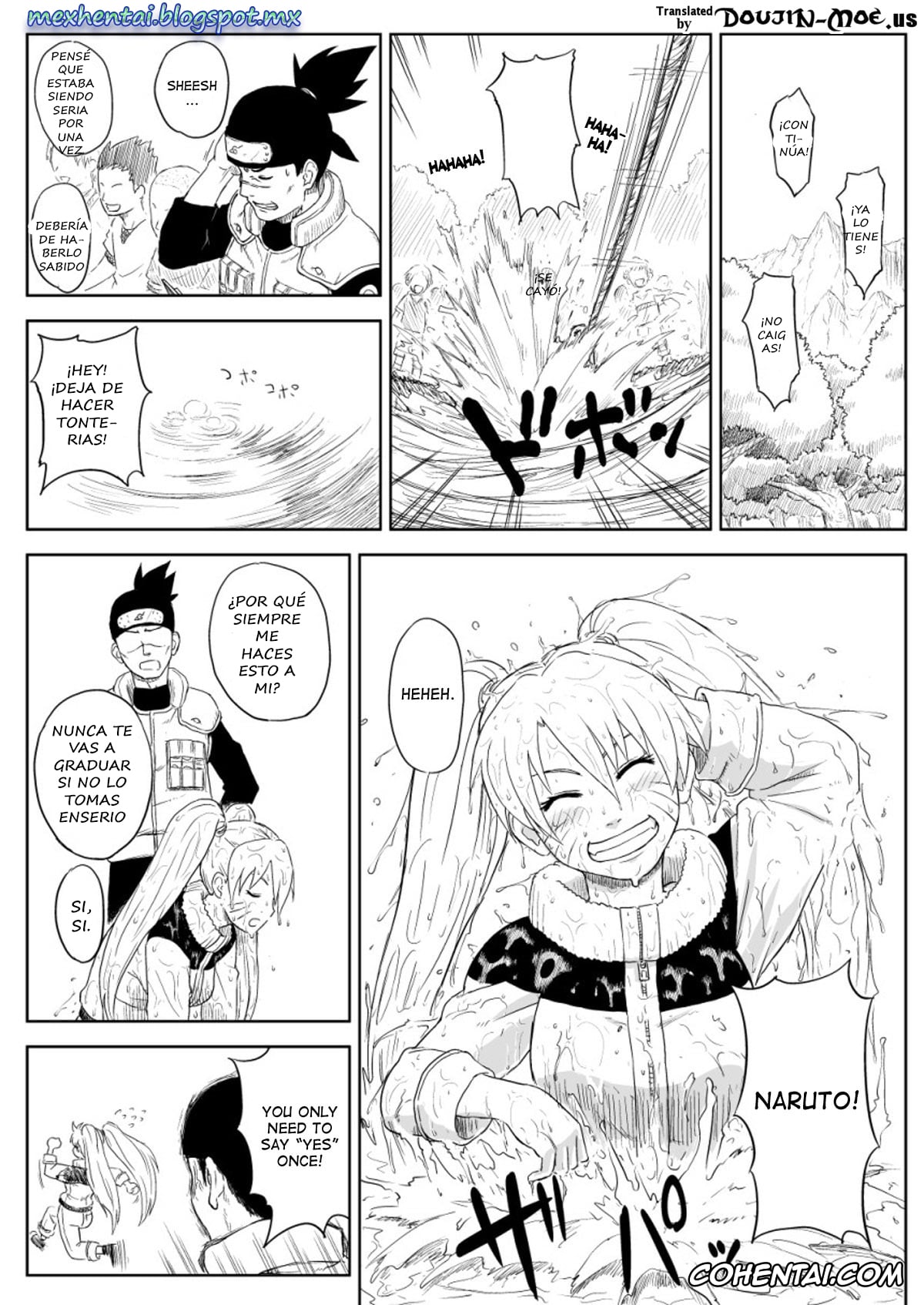 NARUTO porno, Naruto Uzumaki porno, Ninja Izonshou Vol.7 (Naruto), pagina 2