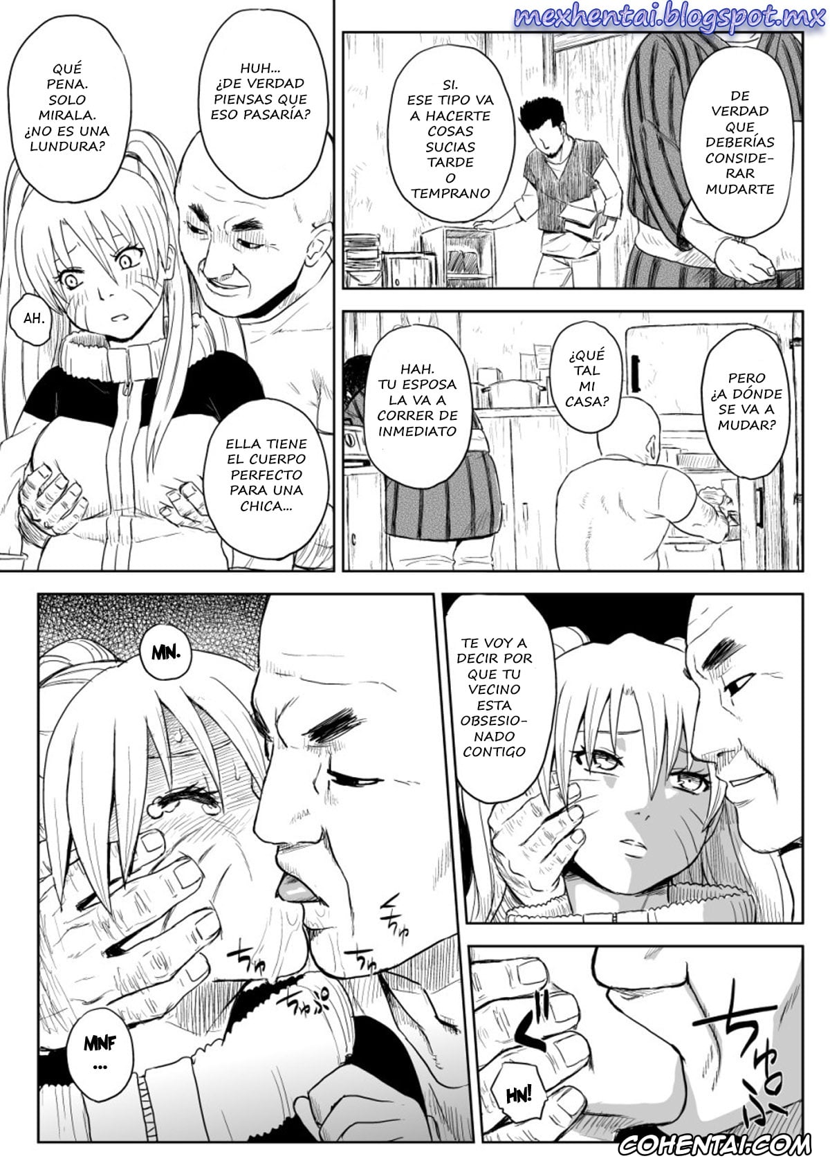 NARUTO porno, Naruto Uzumaki porno, Ninja Izonshou Vol.7 (Naruto), pagina 8