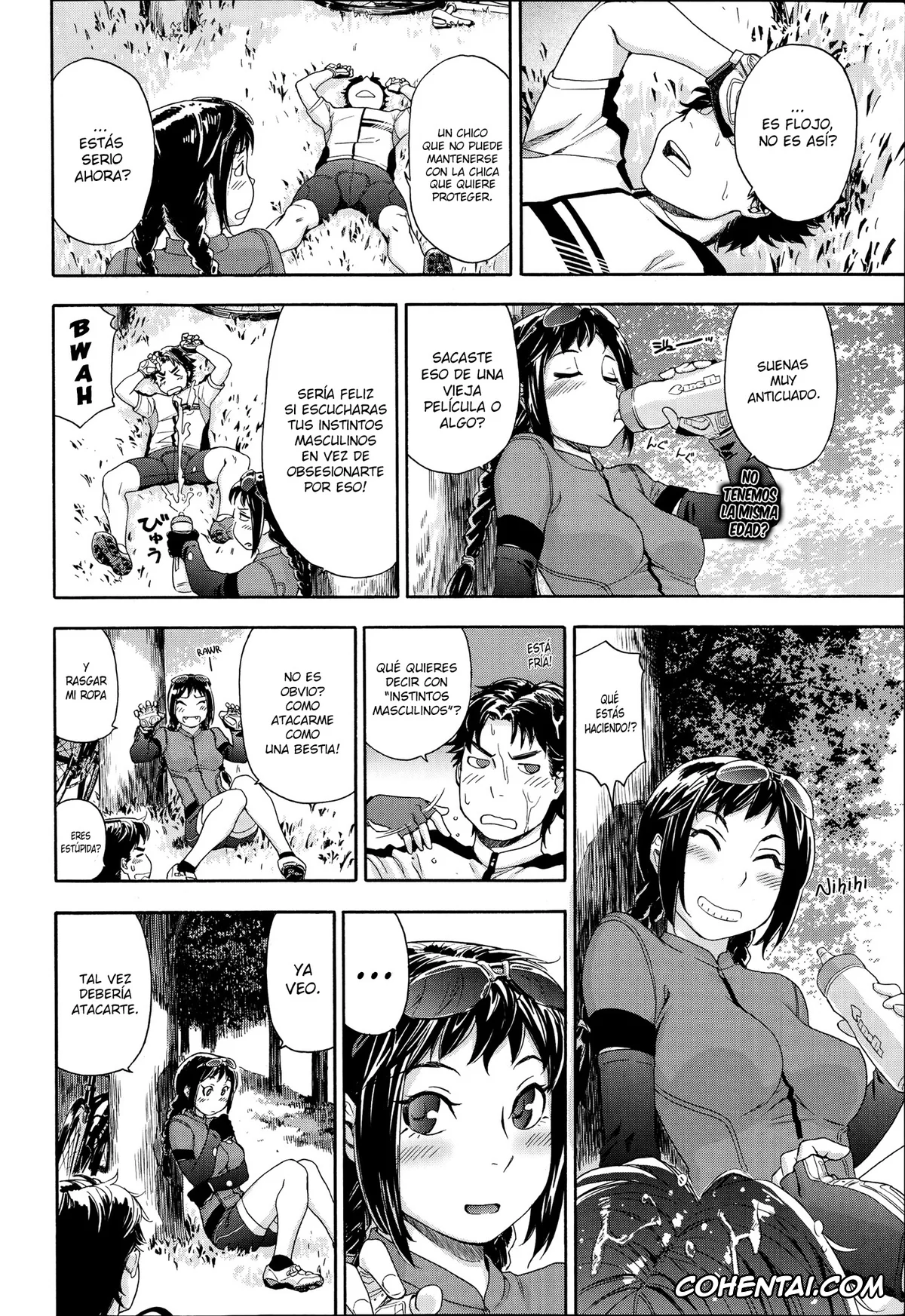 Revistas hentai, COMIC Tenma hentai, Touch Me If You Can! (COMIC Tenma 2014-09), pagina 6