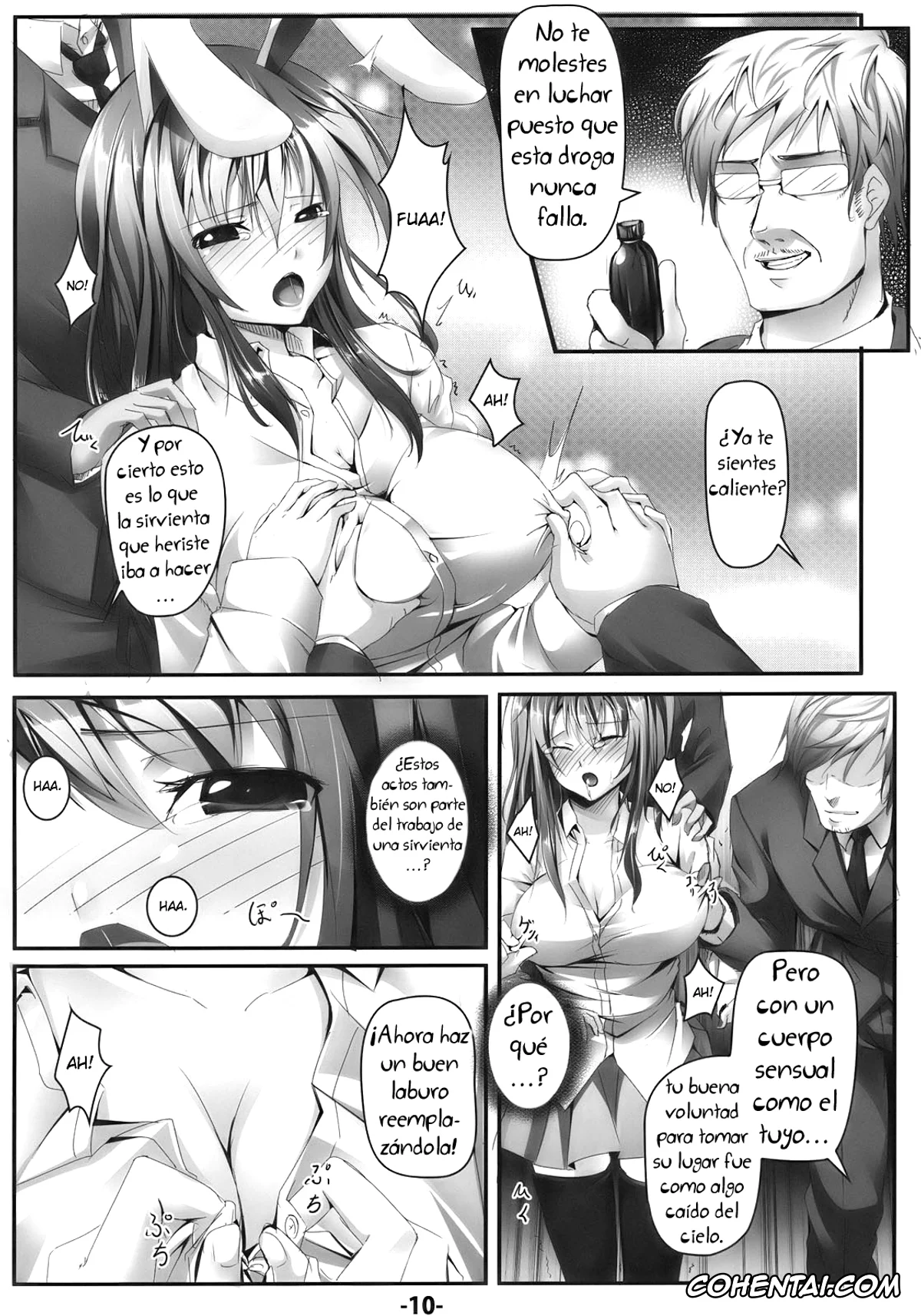 Touhou Project hentai, Reisen Udongein Inaba hentai, Udon Jiru (Touhou Project), pagina 9