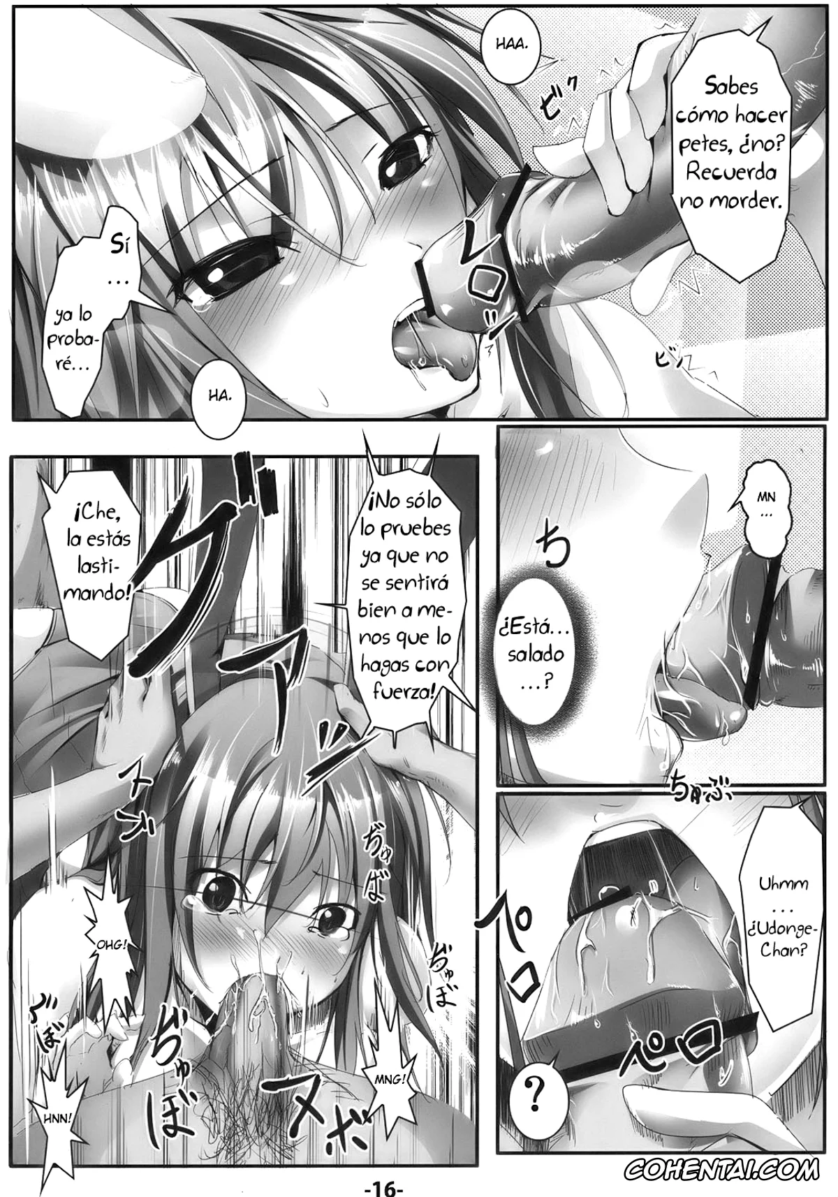 Touhou Project hentai, Reisen Udongein Inaba hentai, Udon Jiru (Touhou Project), pagina 15