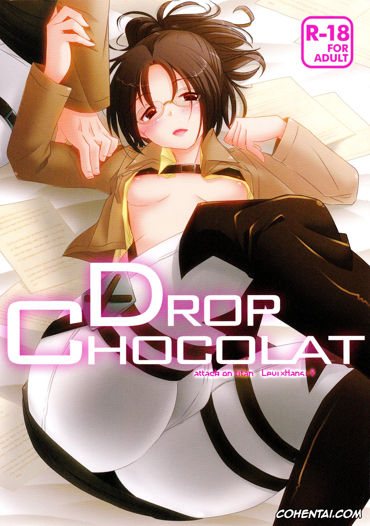 Shingeki No Kyojin | Attack On Titan xxx, Hange Zoe xxx, DROP CHOCOLAT (Shingeki no Kyojin), pagina 1
