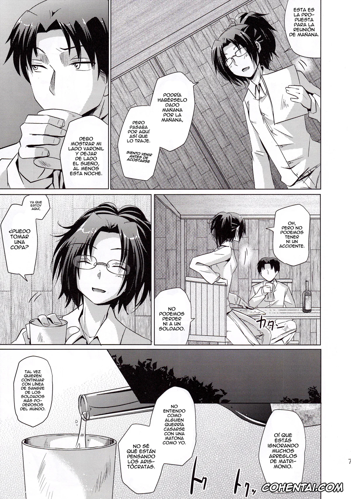 Shingeki No Kyojin | Attack On Titan xxx, Hange Zoe xxx, DROP CHOCOLAT (Shingeki no Kyojin), pagina 7