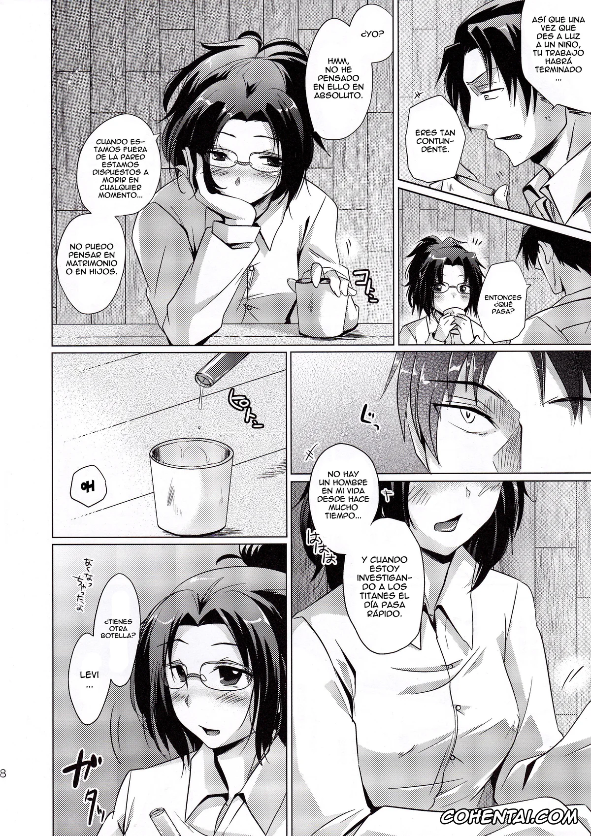 Shingeki No Kyojin | Attack On Titan porno, Hange Zoe porno, DROP CHOCOLAT (Shingeki no Kyojin), pagina 8
