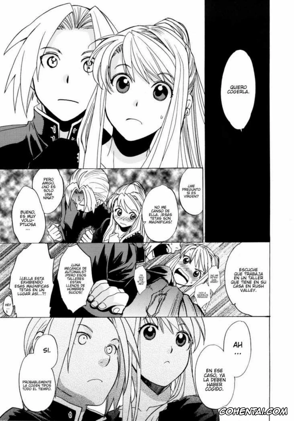 Fullmetal Alchemist | Hagane No Renkinjutsushi porno, Edward Elric porno, Winry Rockbell porno, ED x WIN 2 (Fullmetal Alchemist), pagina 11
