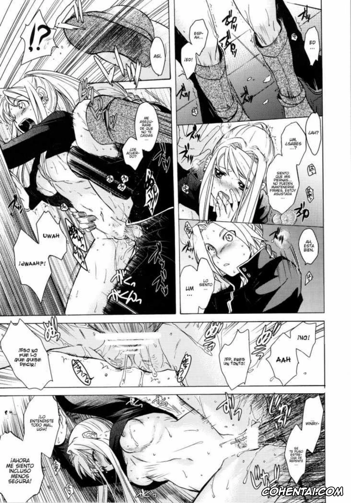 Fullmetal Alchemist | Hagane No Renkinjutsushi porno, Edward Elric porno, Winry Rockbell porno, ED x WIN 2 (Fullmetal Alchemist), pagina 32