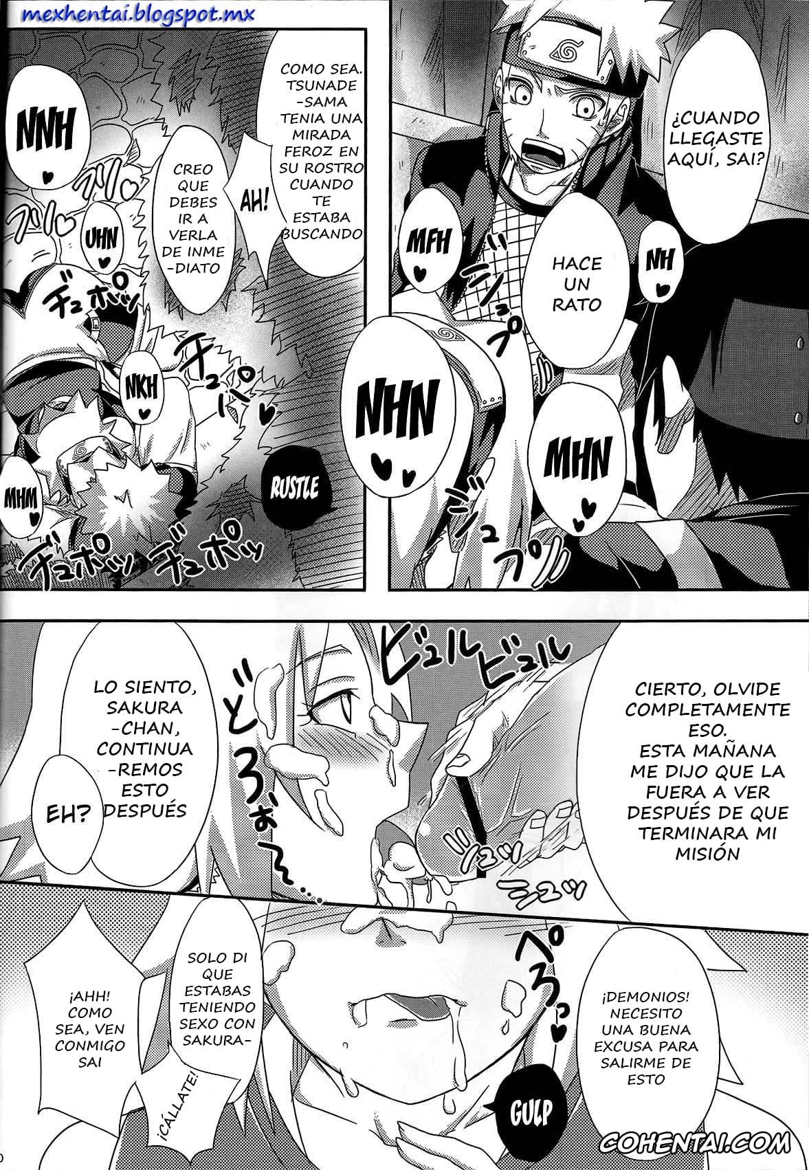 NARUTO hentai, Sakura Haruno hentai, Sasuke Uchiha hentai, Sakuranbo (Naruto), pagina 9