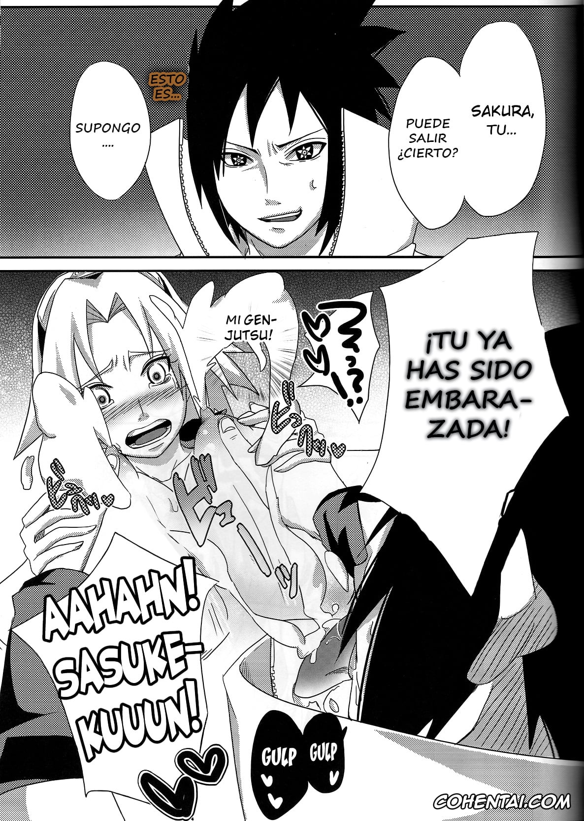 NARUTO hentai, Sakura Haruno hentai, Sasuke Uchiha hentai, Sakuranbo (Naruto), pagina 18