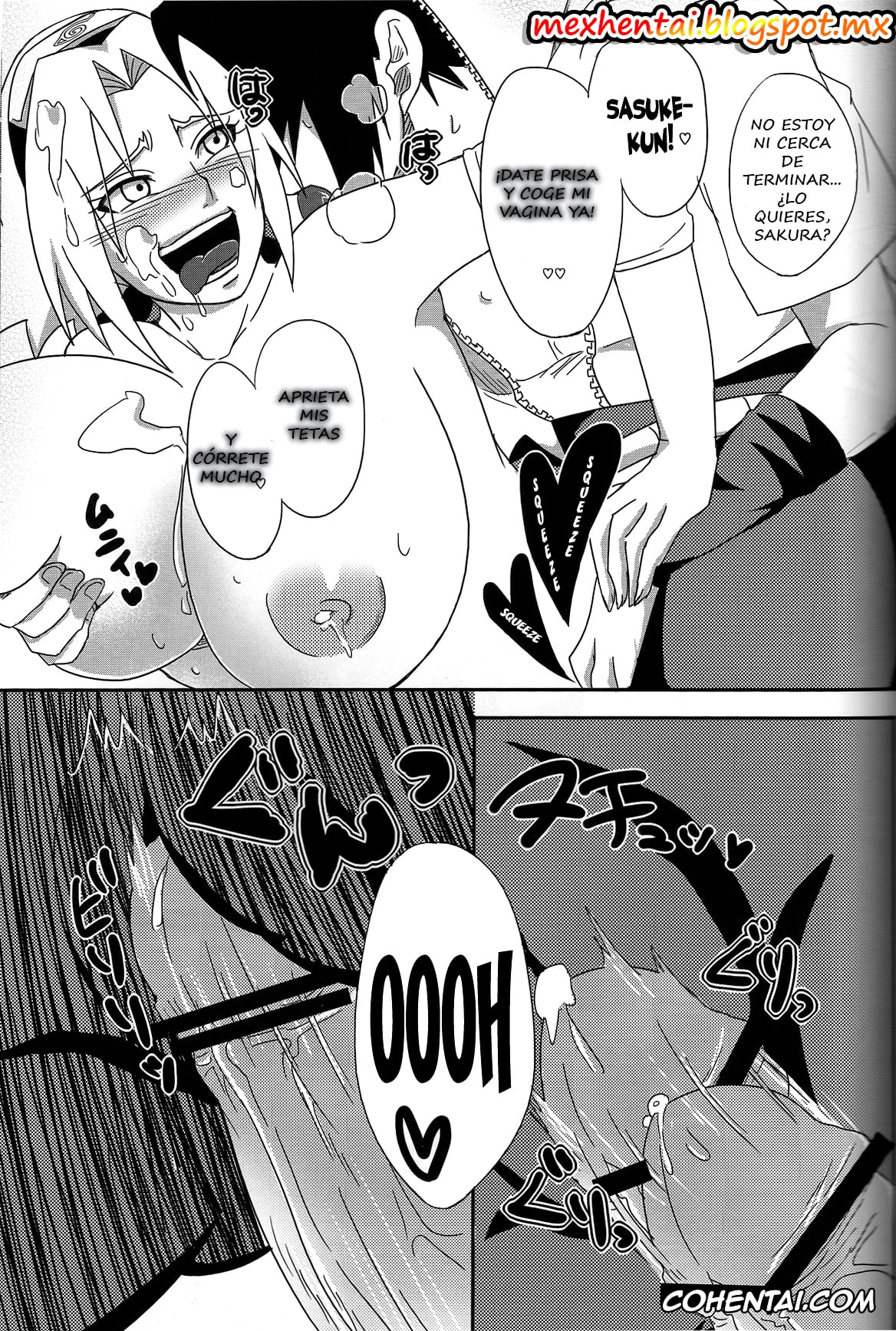 NARUTO hentai, Sakura Haruno hentai, Sasuke Uchiha hentai, Sakuranbo (Naruto), pagina 24