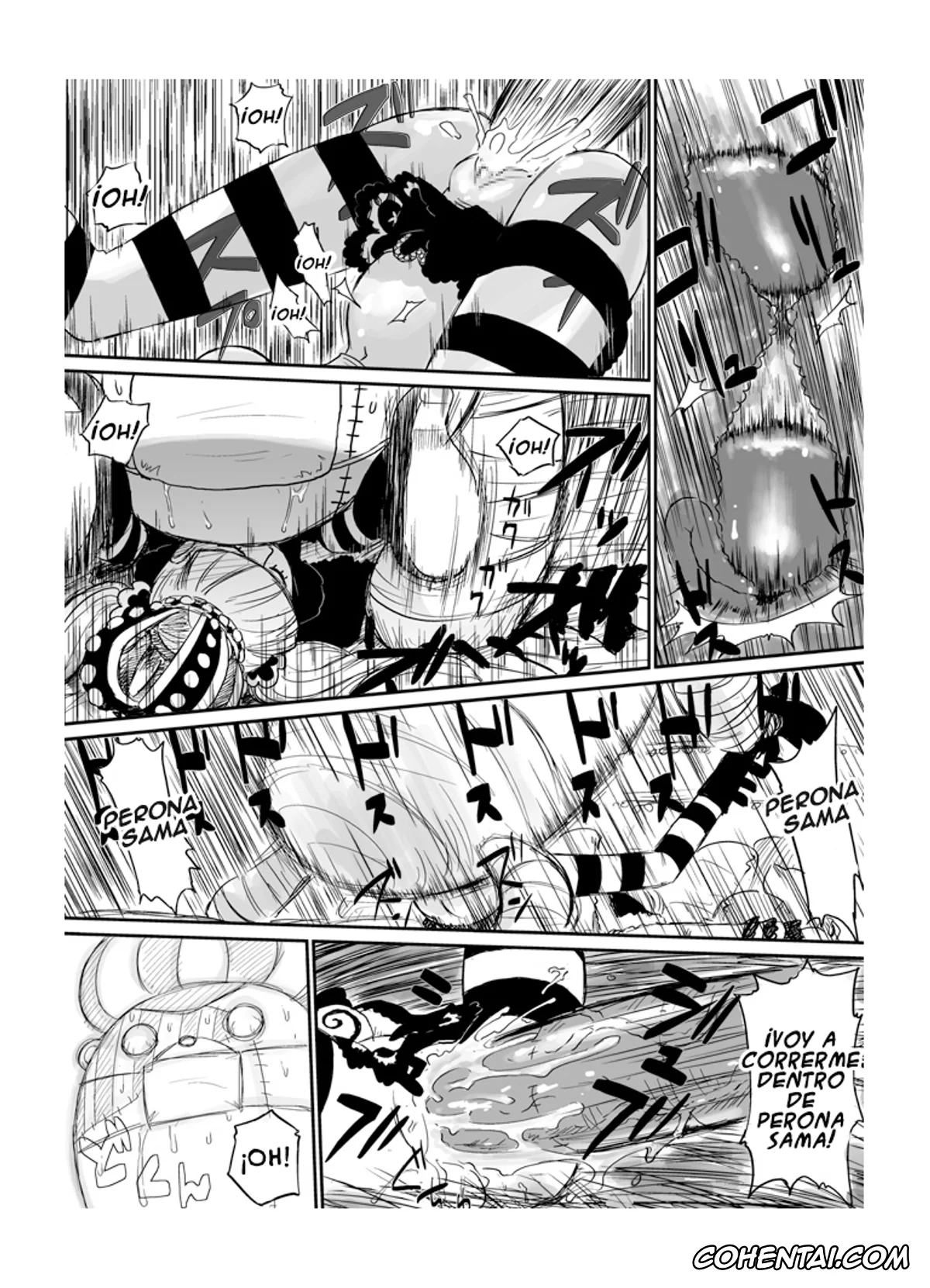 One Piece xxx, Kumashi xxx, Perona xxx, Gyakushuu no Kumashi (One Piece), pagina 4