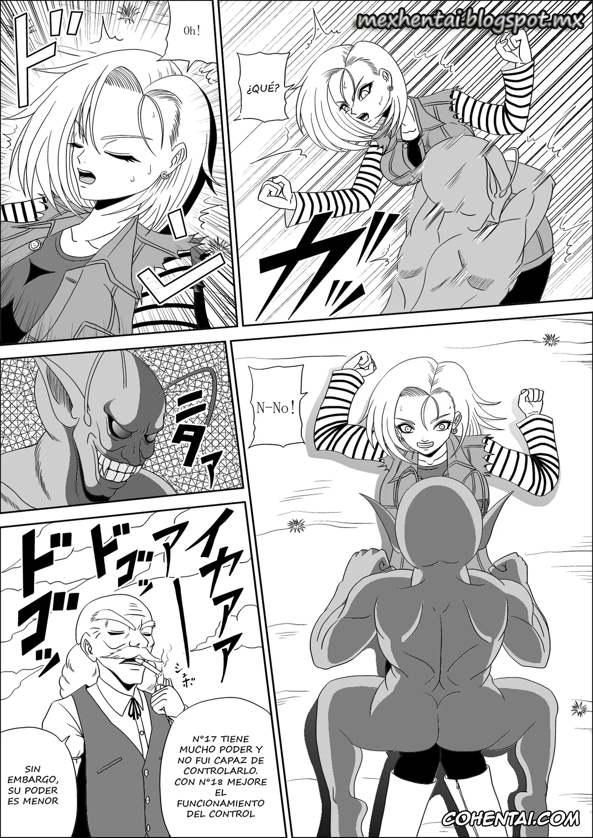 Dragon Ball Z xxx, Android 18 xxx, Momster Fuck! (Dragon Ball Z), pagina 4