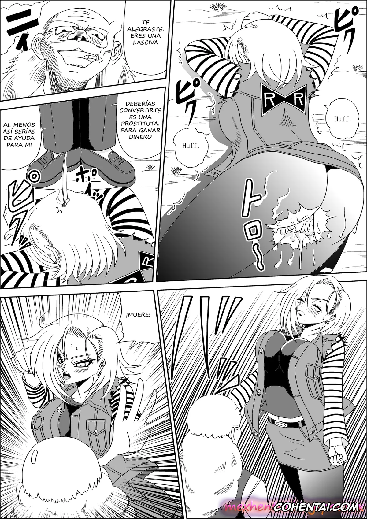 Dragon Ball Z xxx, Android 18 xxx, Momster Fuck! (Dragon Ball Z), pagina 10