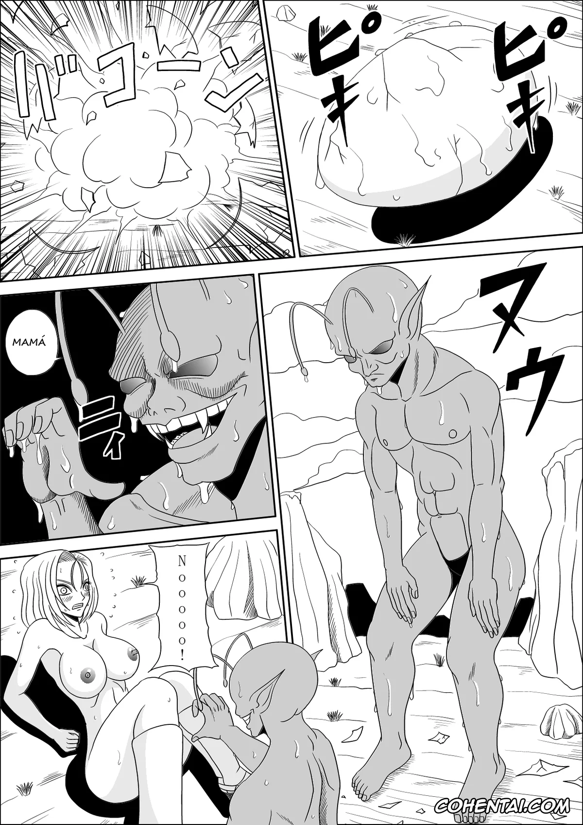 Dragon Ball Z hentai, Android 18 hentai, Momster Fuck! (Dragon Ball Z), pagina 18