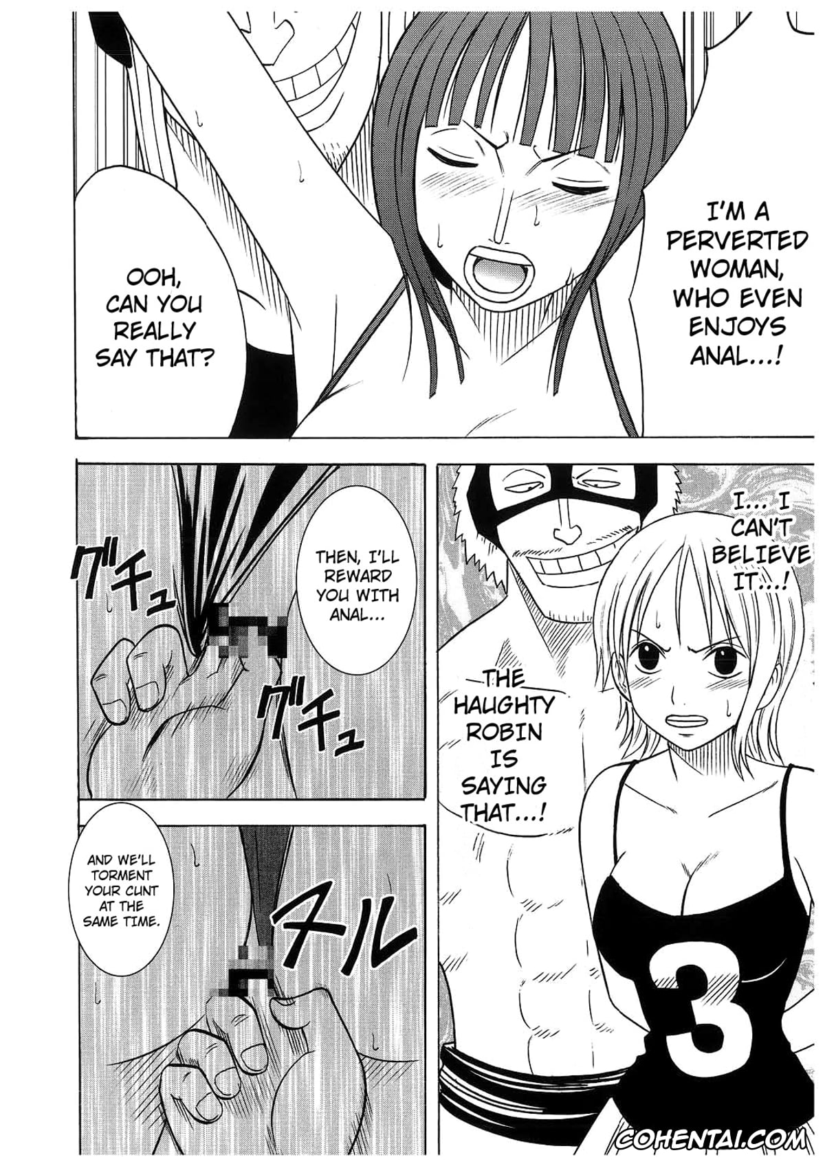 One Piece xxx, Nami xxx, Nico Robin xxx, Koukai Soushuuhen 2 (One Piece), pagina 16