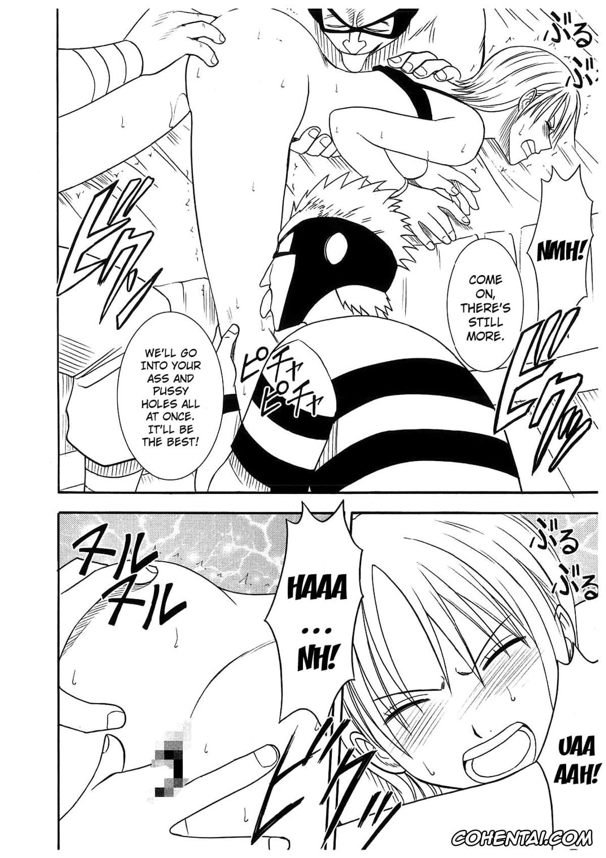 One Piece hentai, Nami hentai, Nico Robin hentai, Koukai Soushuuhen 2 (One Piece), pagina 42