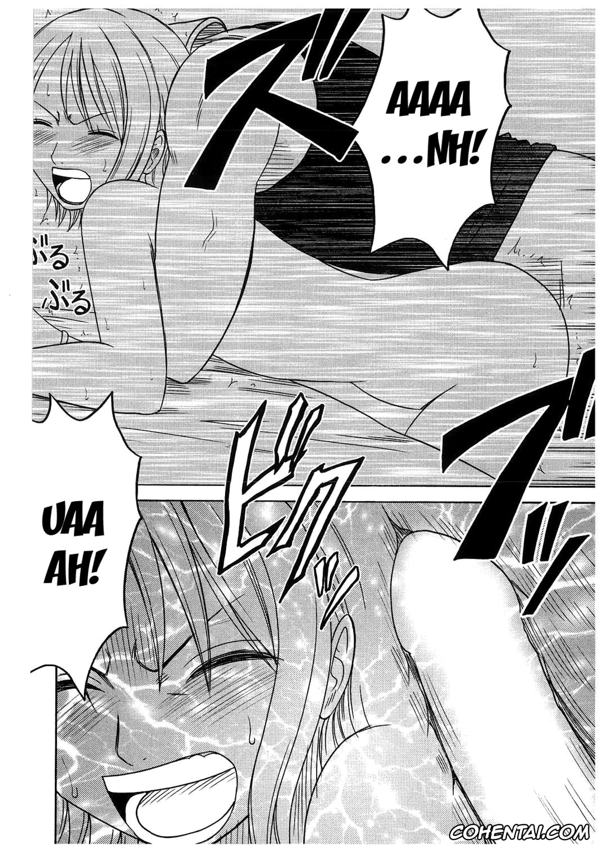 One Piece porno, Nami porno, Nico Robin porno, Koukai Soushuuhen 2 (One Piece), pagina 44