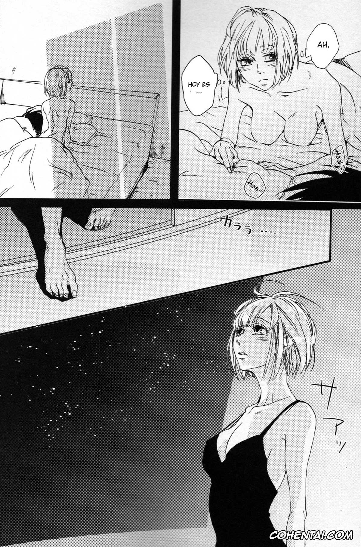 Dragon Ball Z hentai, Bulma Briefs hentai, Vegeta hentai, The drop of moonlight (Dragon Ball Z), pagina 6