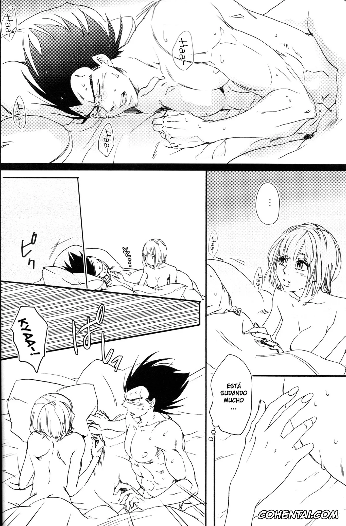 Dragon Ball Z porno, Bulma Briefs porno, Vegeta porno, The drop of moonlight (Dragon Ball Z), pagina 14