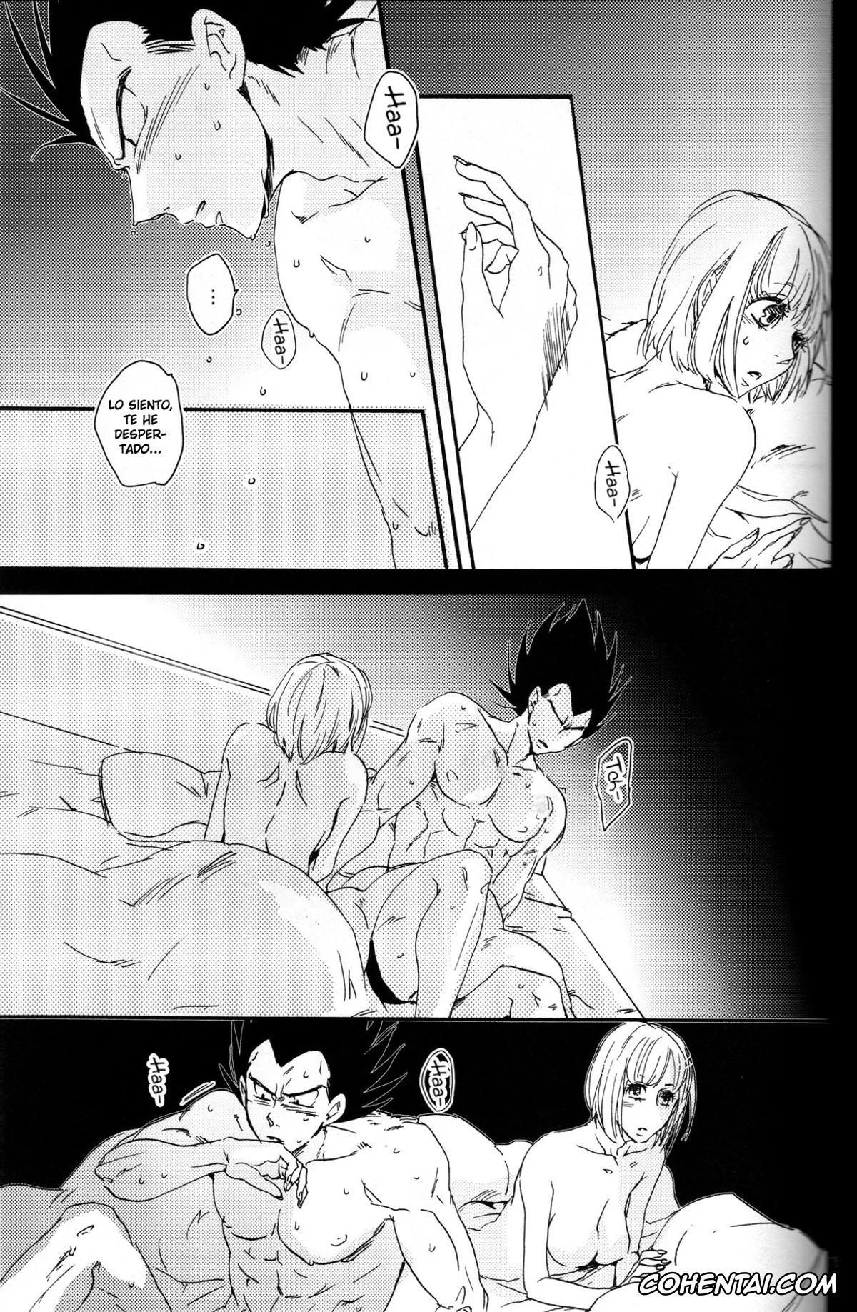 Dragon Ball Z hentai, Bulma Briefs hentai, Vegeta hentai, The drop of moonlight (Dragon Ball Z), pagina 15