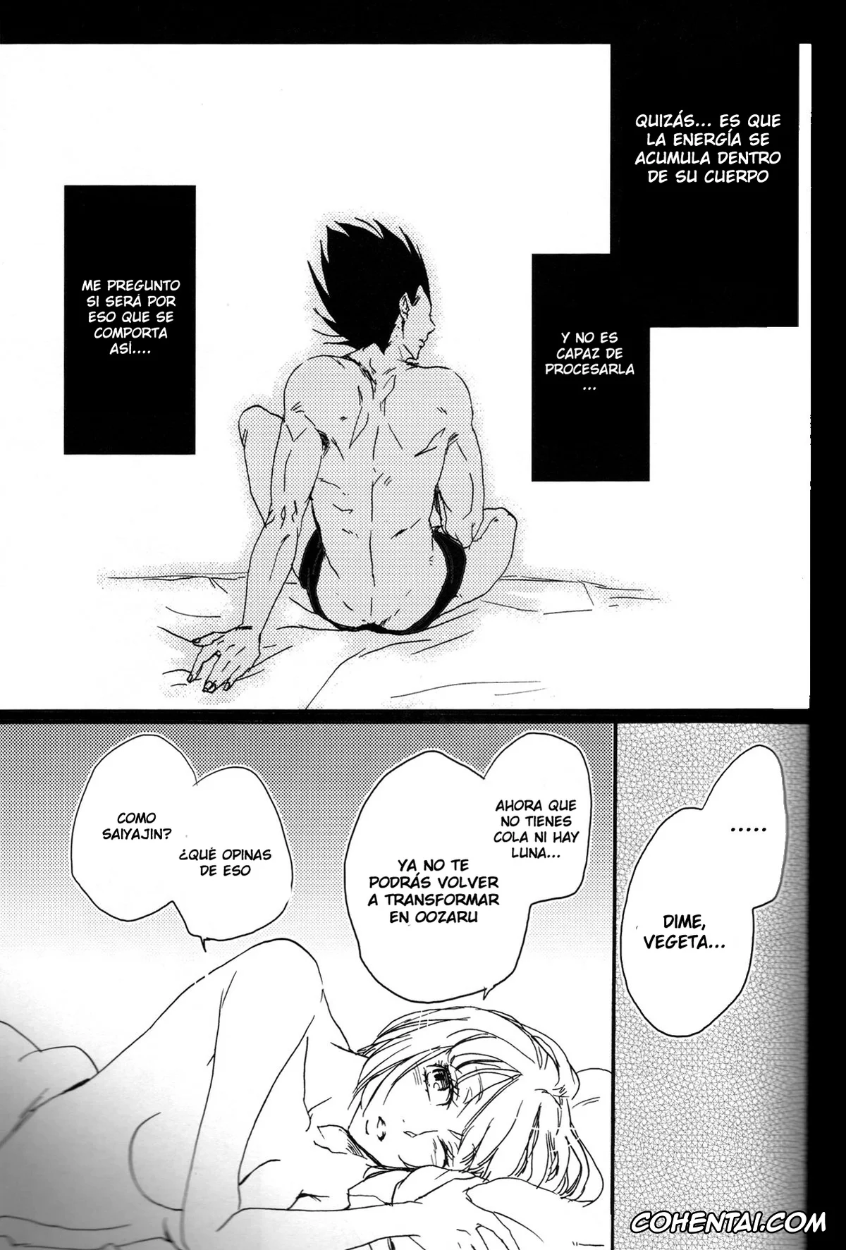 Dragon Ball Z porno, Bulma Briefs porno, Vegeta porno, The drop of moonlight (Dragon Ball Z), pagina 17