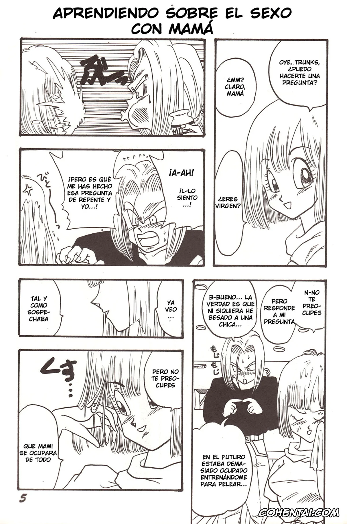 Dragon Ball Z xxx, Bulma Briefs xxx, Trunks Briefs xxx, Toki o Koete Super Skinship (Play Dragon 2) (Dragon Ball Z), pagina 1