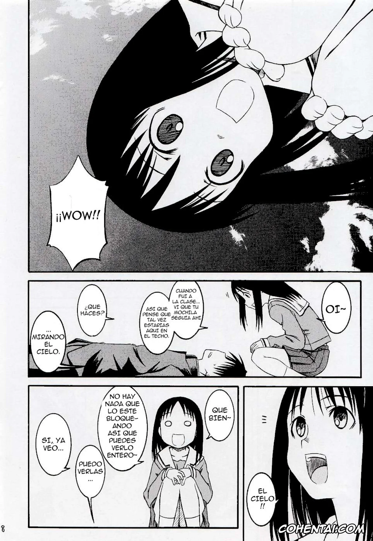 Azumanga Daioh hentai, Osaka | Ayumu Kasuga hentai, Remake (Azumanga Daioh), pagina 9