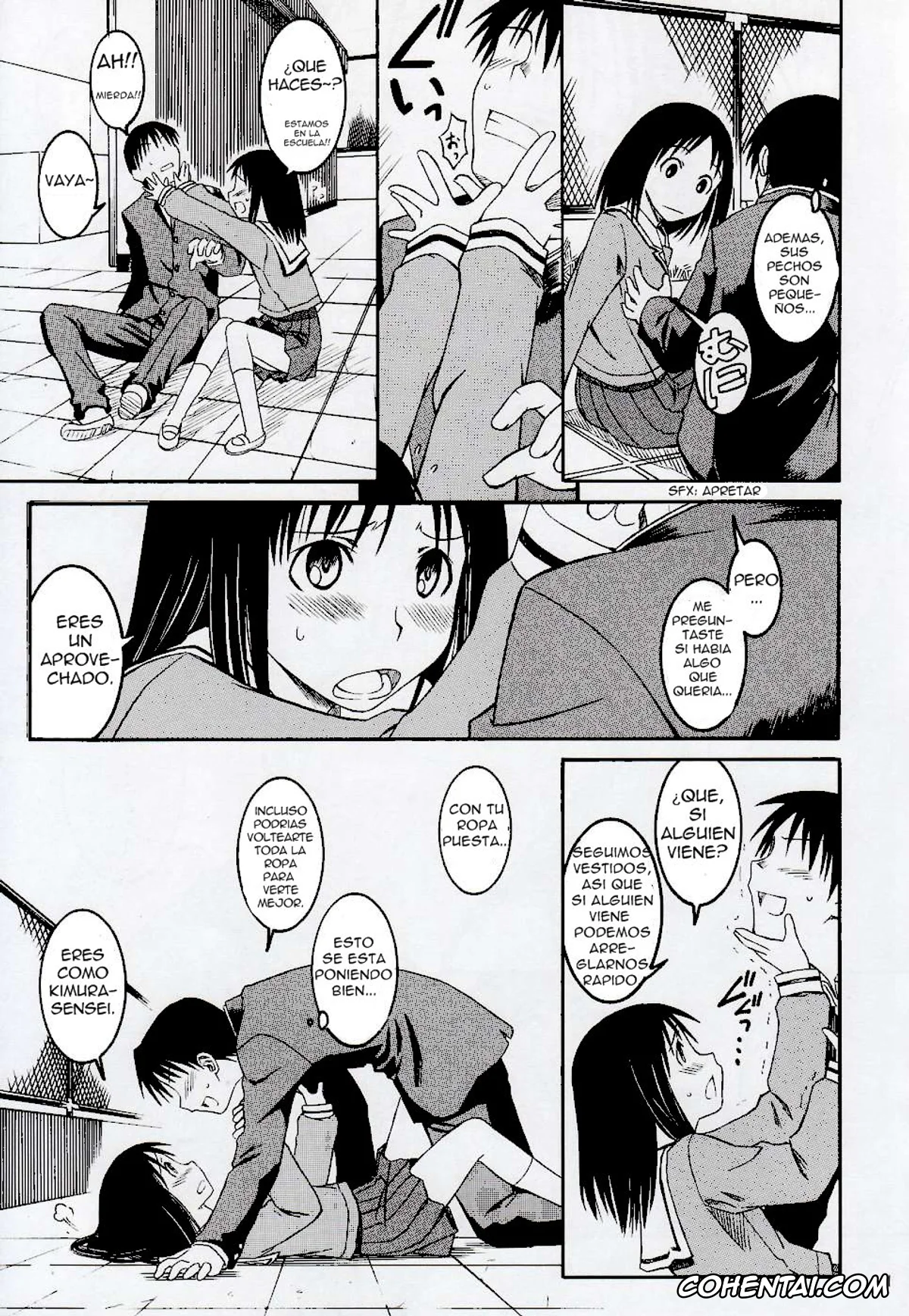 Azumanga Daioh hentai, Osaka | Ayumu Kasuga hentai, Remake (Azumanga Daioh), pagina 12