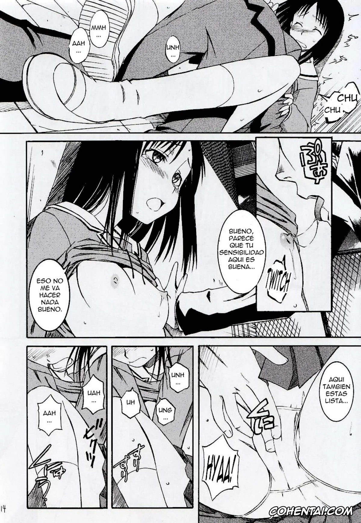 Azumanga Daioh hentai, Osaka | Ayumu Kasuga hentai, Remake (Azumanga Daioh), pagina 15