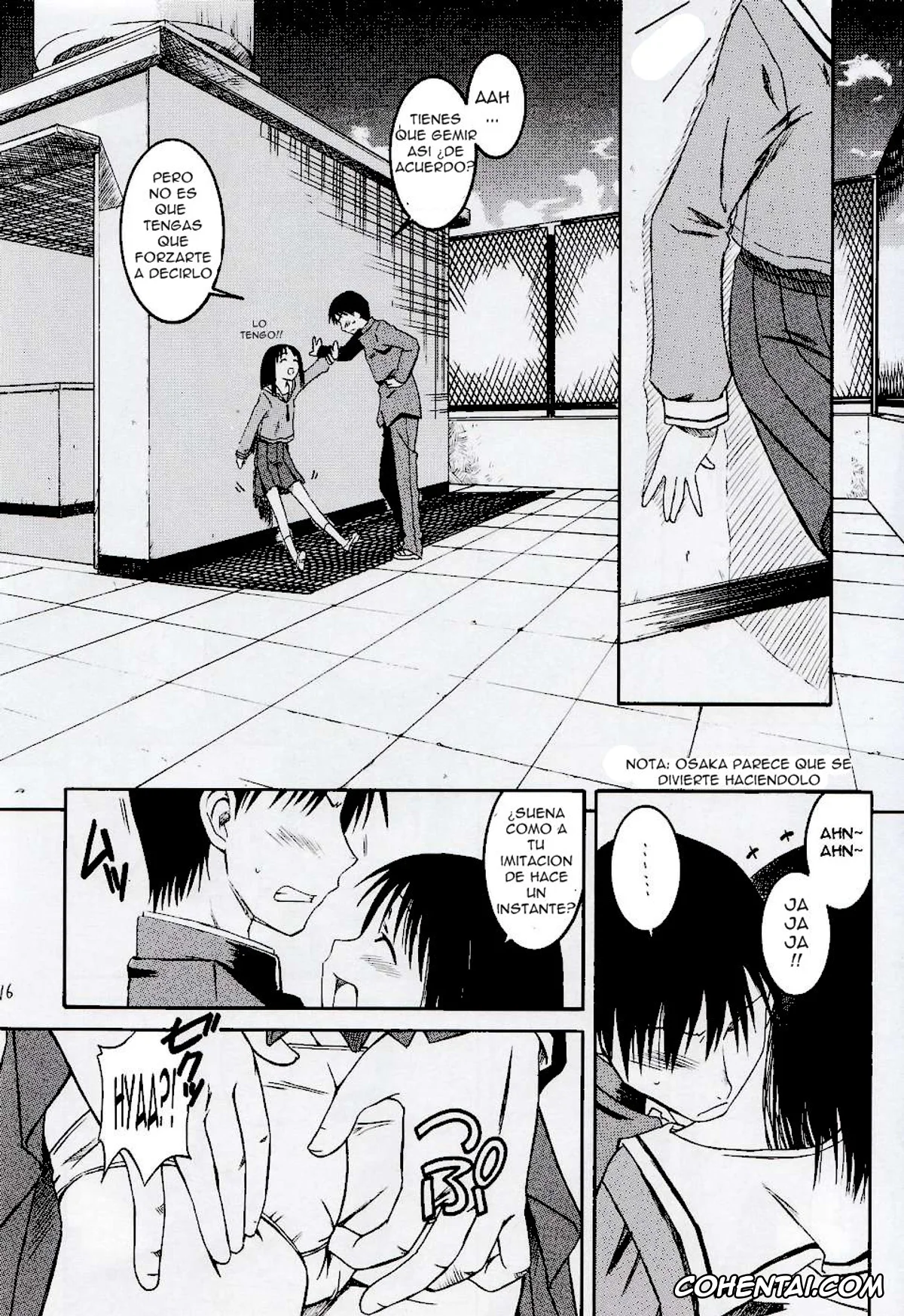 Azumanga Daioh porno, Osaka | Ayumu Kasuga porno, Remake (Azumanga Daioh), pagina 17