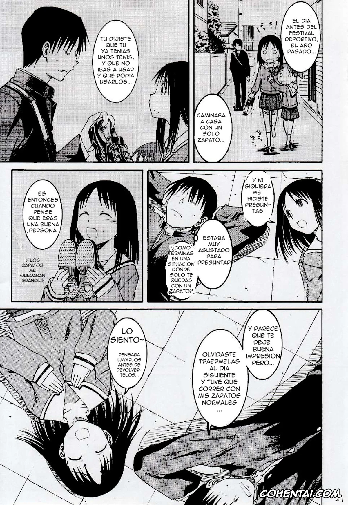 Azumanga Daioh hentai, Osaka | Ayumu Kasuga hentai, Remake (Azumanga Daioh), pagina 30