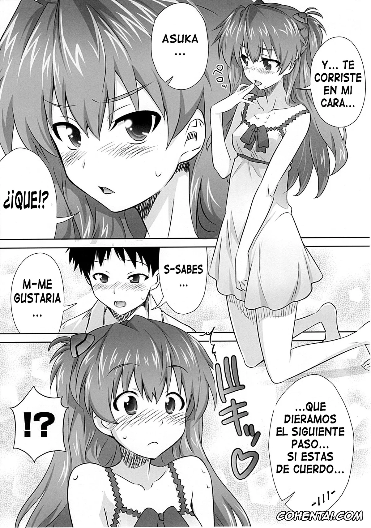 Neon Genesis Evangelion xxx, Asuka Langley Soryu xxx, Shinji Ikari xxx, Asuka no Susume. (Neon Genesis Evangelion), pagina 4