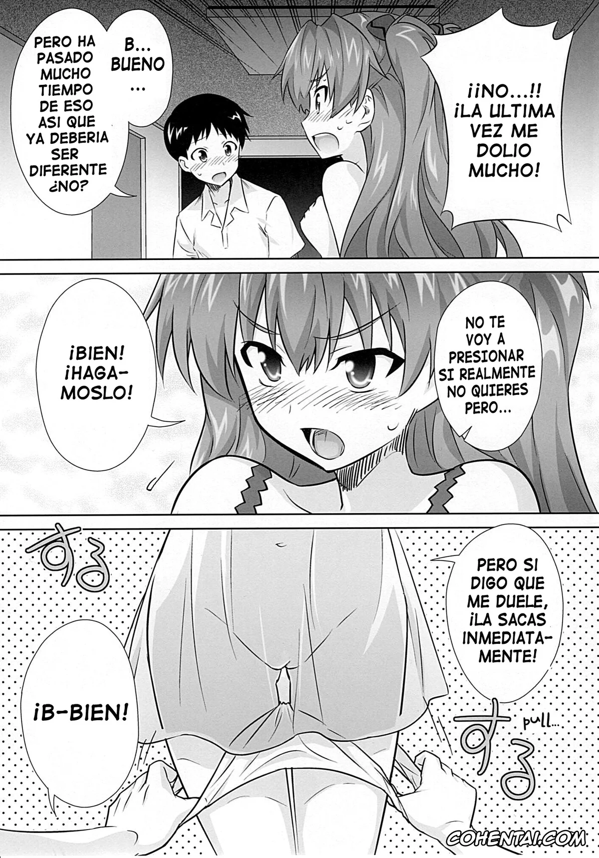 Neon Genesis Evangelion porno, Asuka Langley Soryu porno, Shinji Ikari porno, Asuka no Susume. (Neon Genesis Evangelion), pagina 5