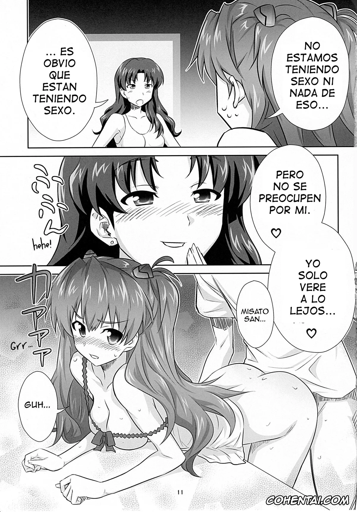 Neon Genesis Evangelion hentai, Asuka Langley Soryu hentai, Shinji Ikari hentai, Asuka no Susume. (Neon Genesis Evangelion), pagina 9