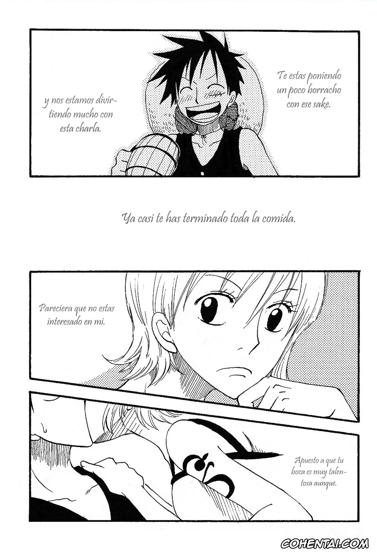 One Piece porno, Monkey D. Luffy porno, Nami porno, Dakishimetara Kiss o Shiyou. (One Piece), pagina 2